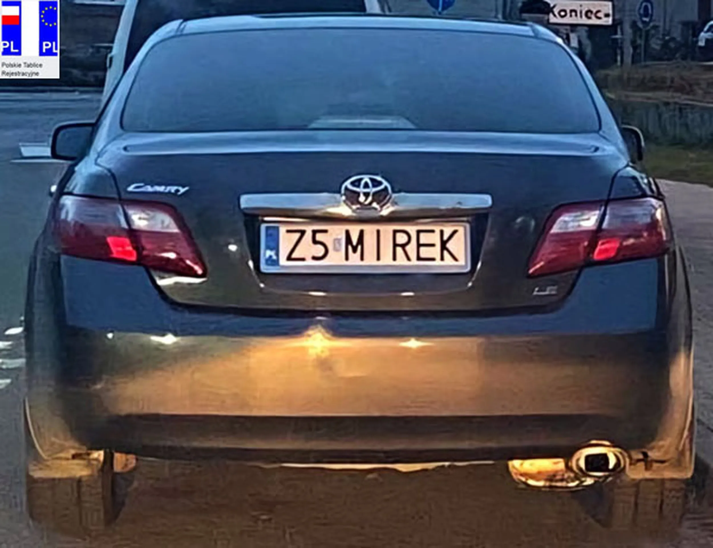 Fajny numer, blacha Z5 MIREK