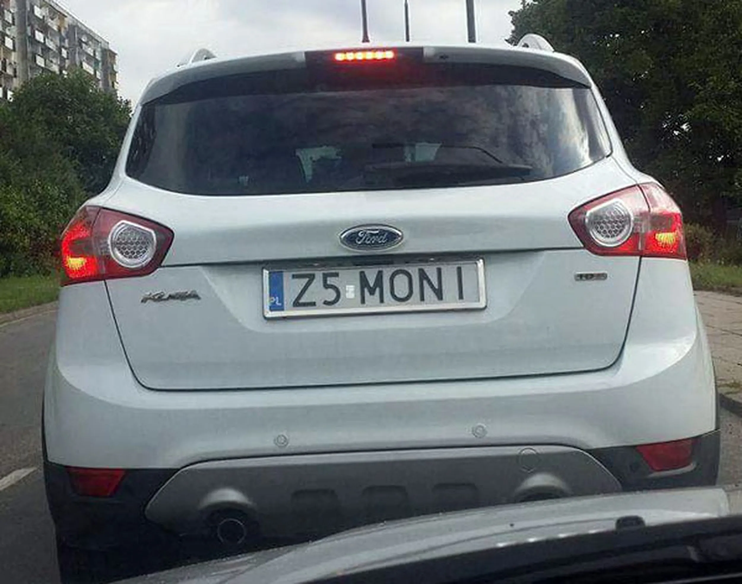 Fajny numer, blacha Z5 MONI