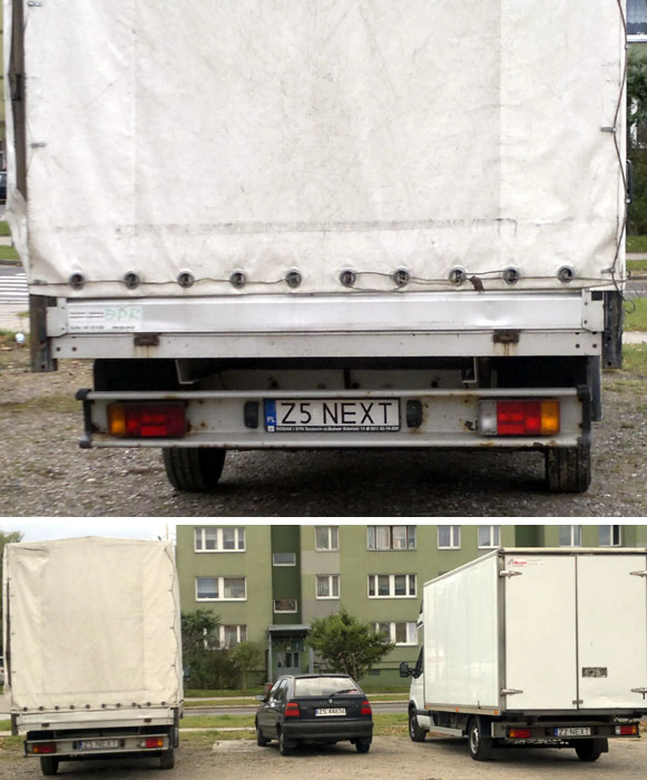 Fajny numer, blacha Z5 NEXT