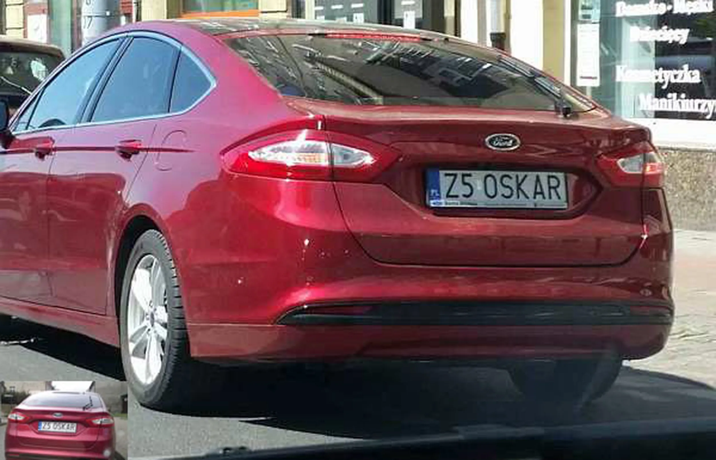 Fajny numer, blacha Z5 OSKAR