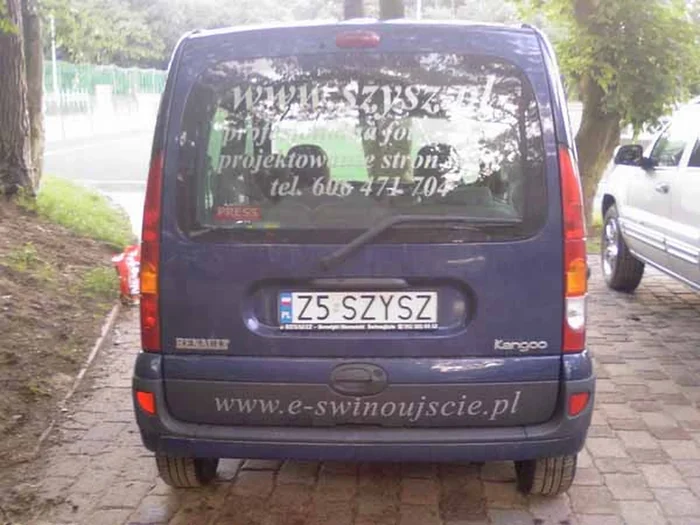 Fajny numer, blacha Z5 SZYSZ