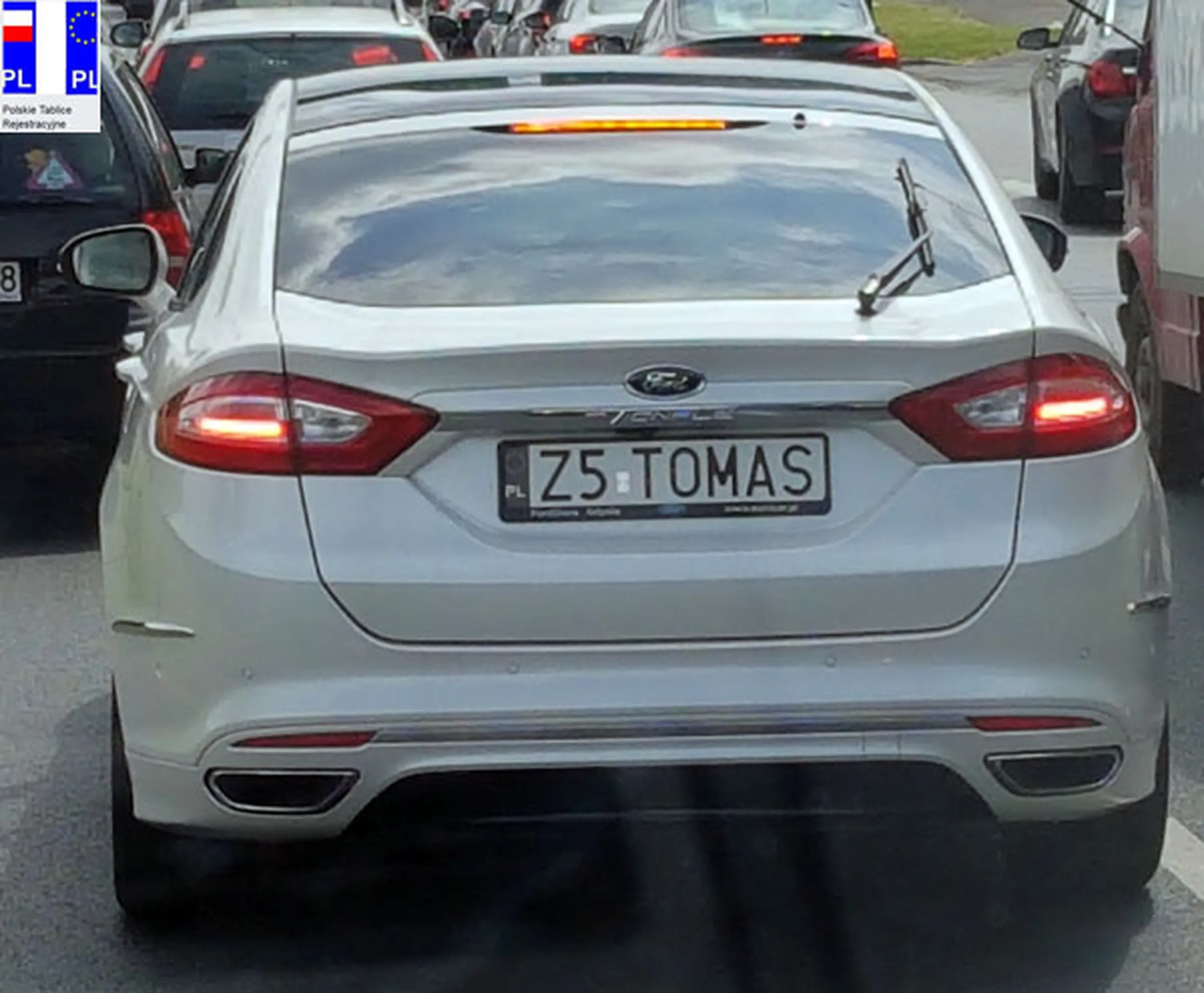 Fajny numer, blacha Z5 TOMAS