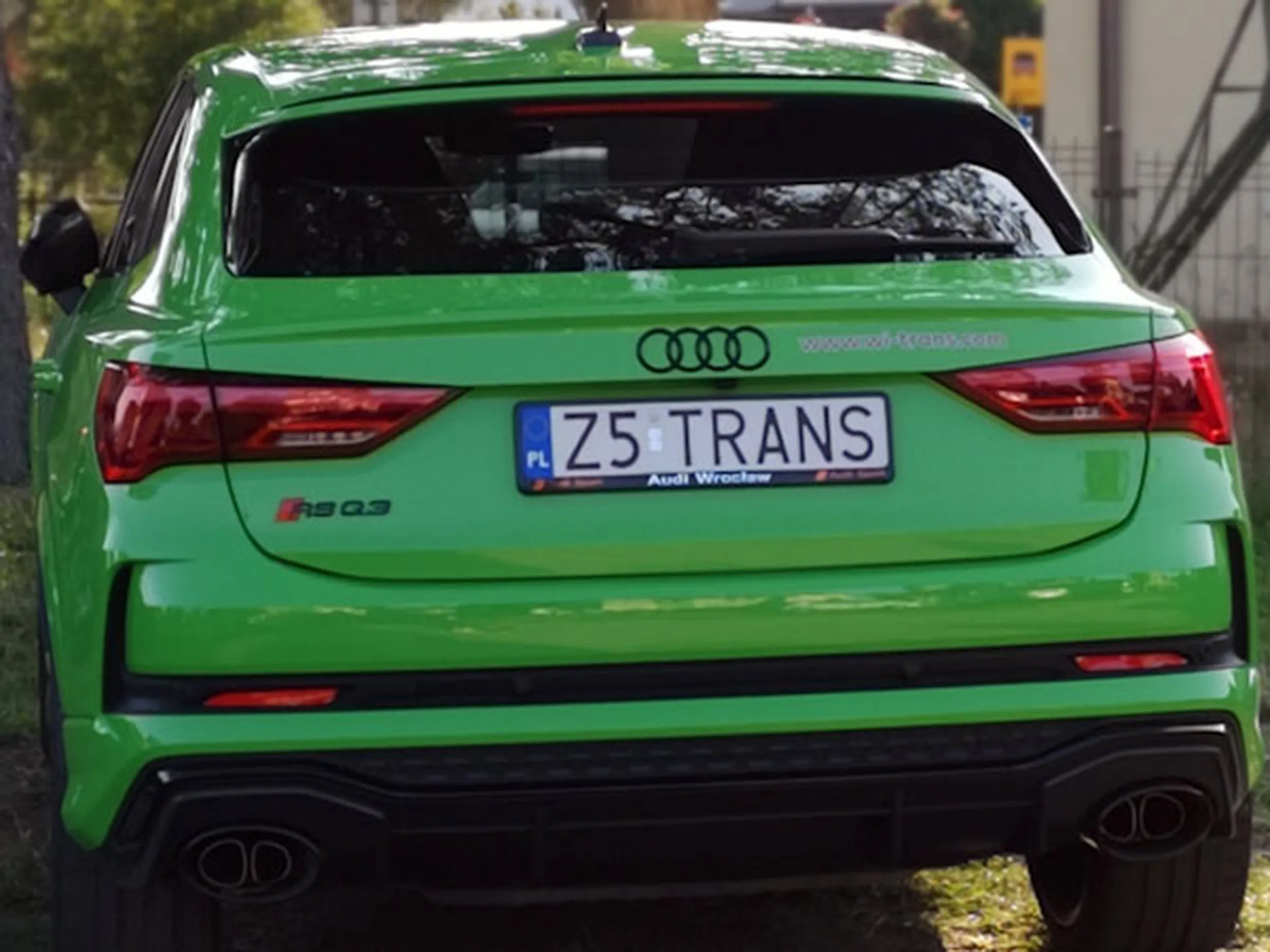 Fajny numer, blacha Z5 TRANS