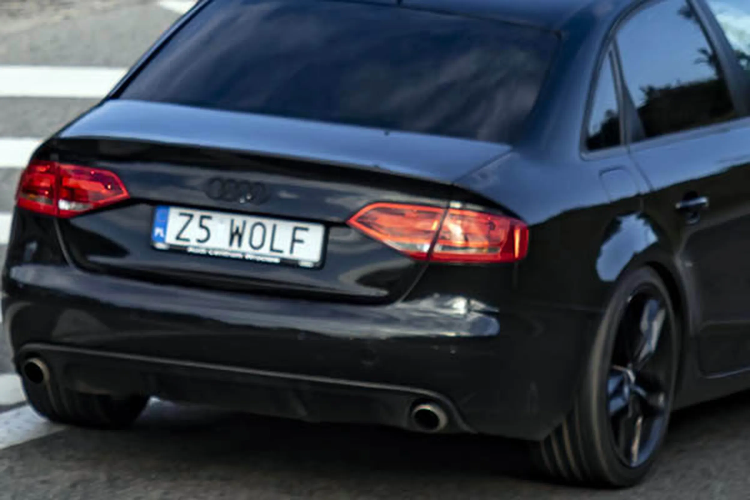 Fajny numer, blacha Z5 WOLF