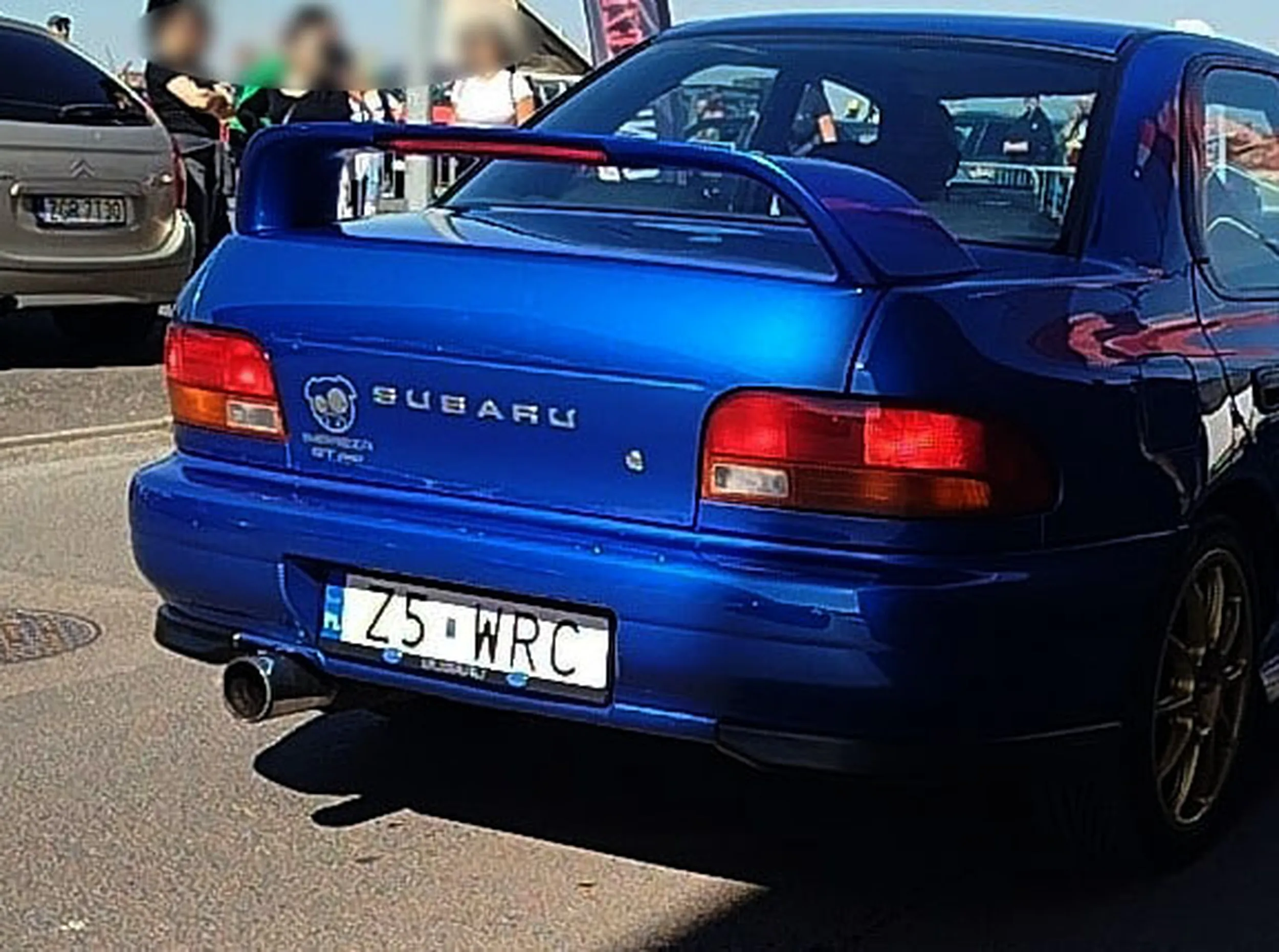 Fajny numer, blacha Z5 WRC