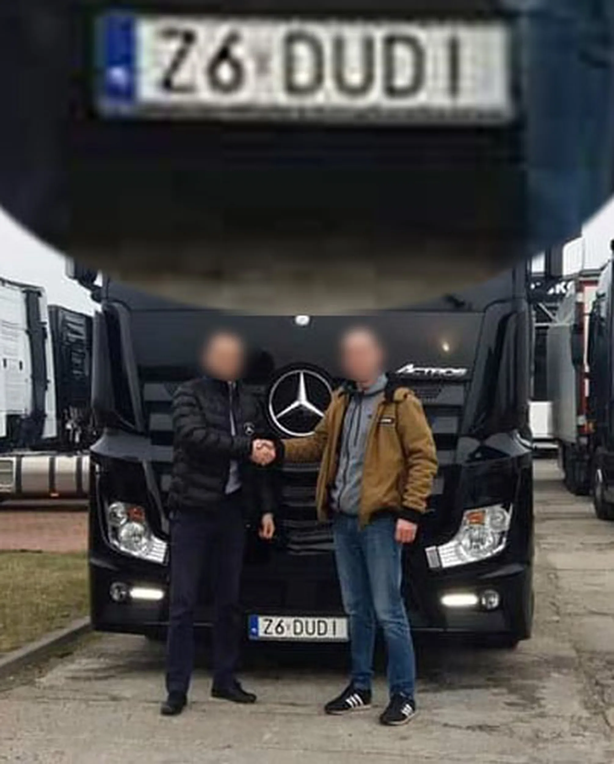 Fajny numer, blacha Z6 DUDI