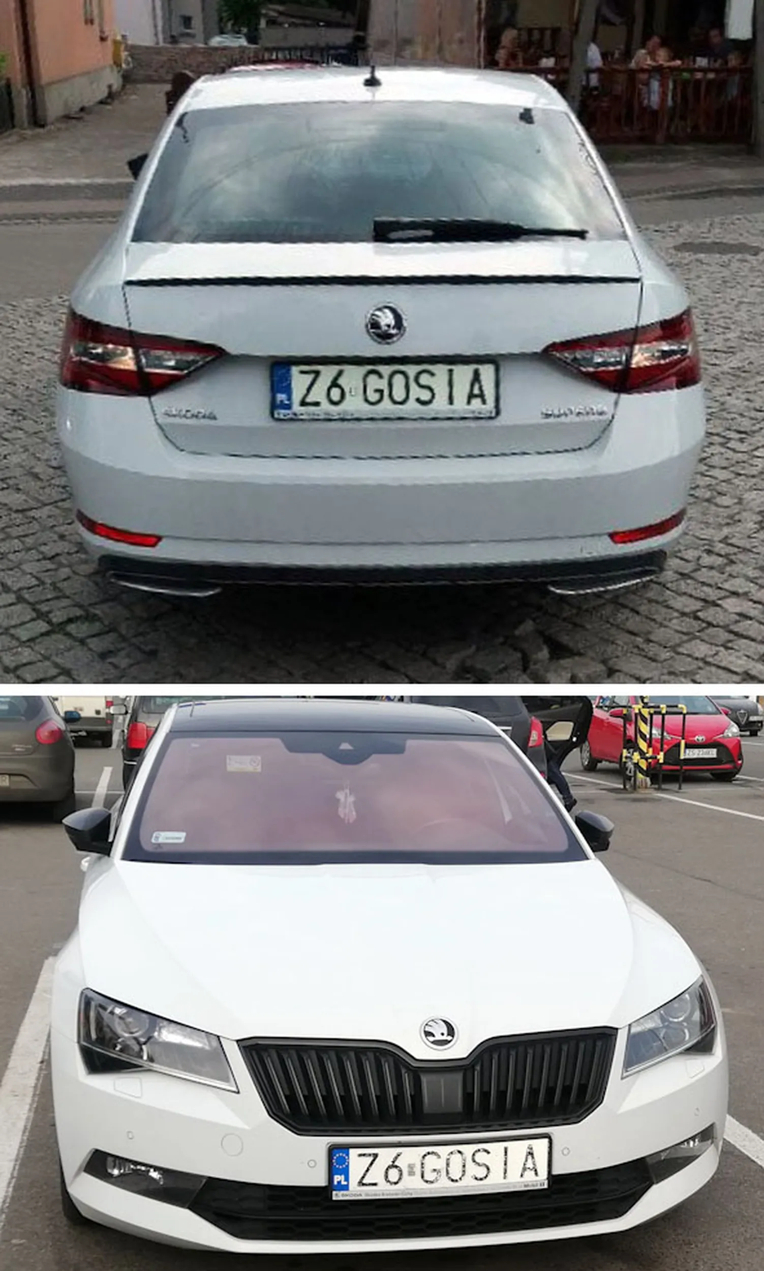 Fajny numer, blacha Z6 GOSIA