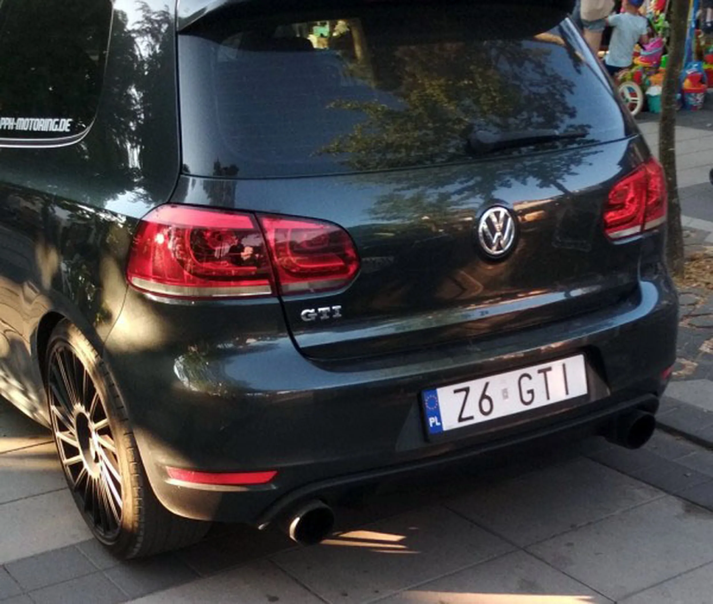Fajny numer, blacha Z6 GTI