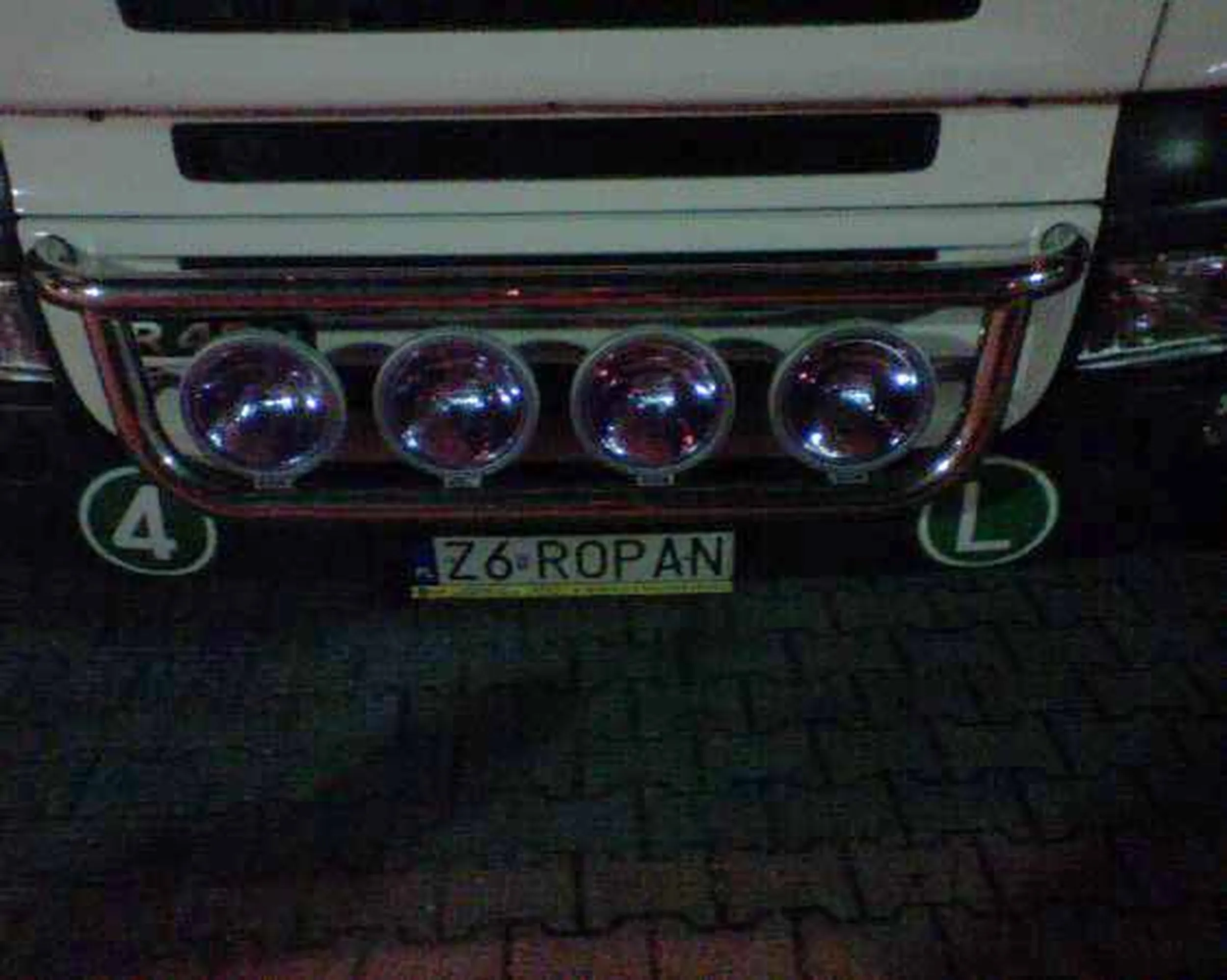 Fajny numer, blacha Z6 ROPAN