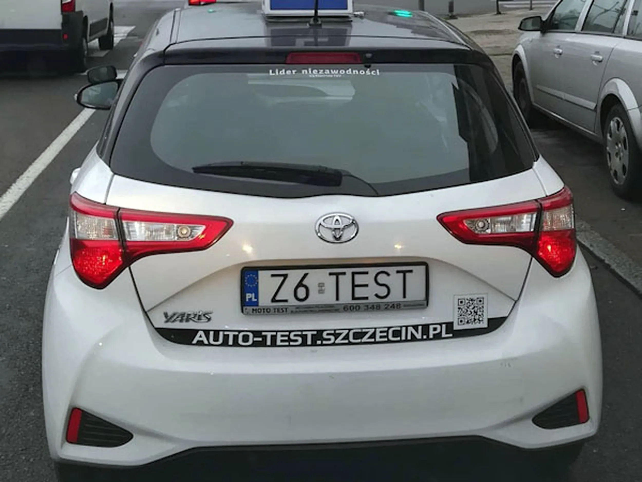 Fajny numer, blacha Z6 TEST