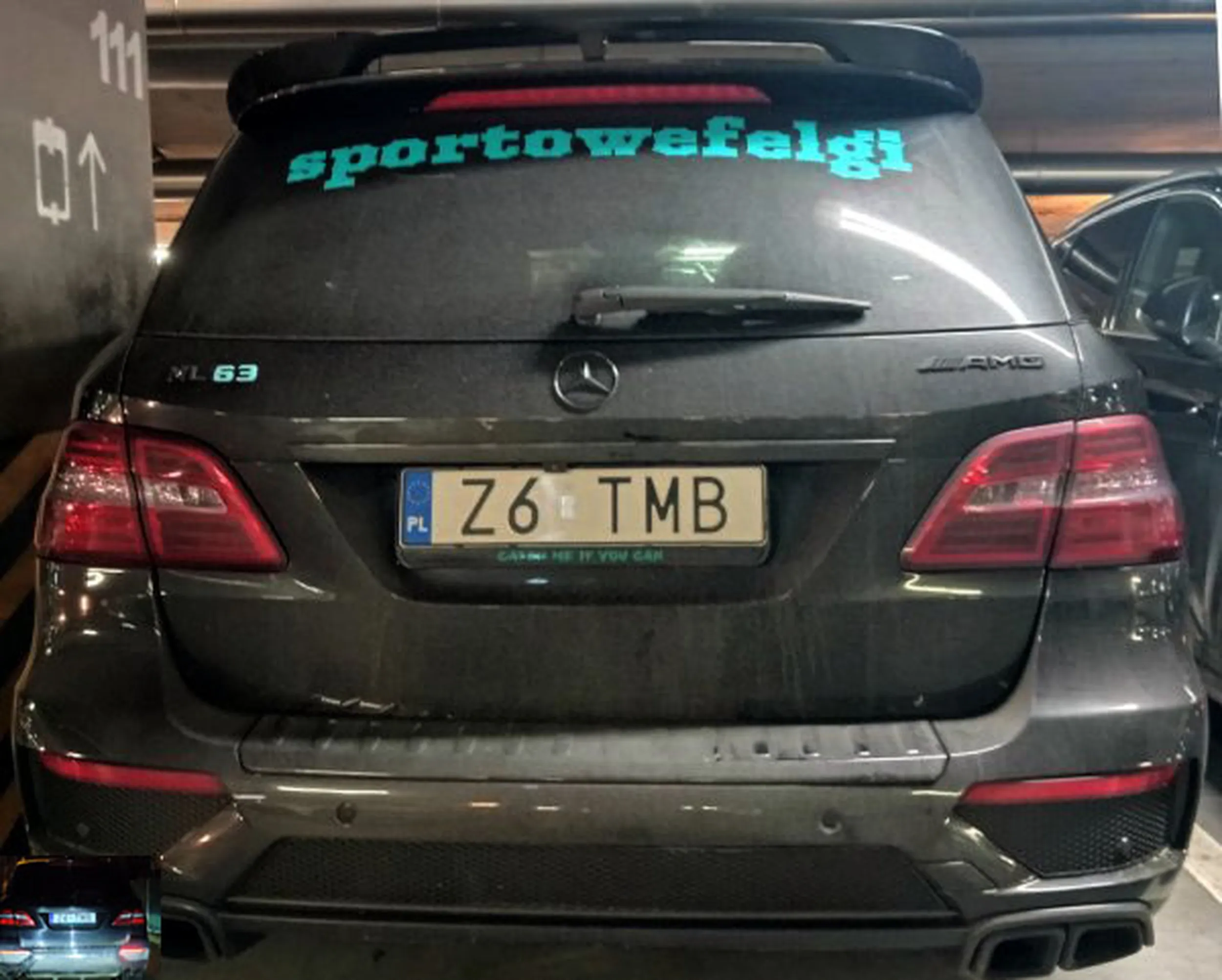 Fajny numer, blacha Z6 TMB