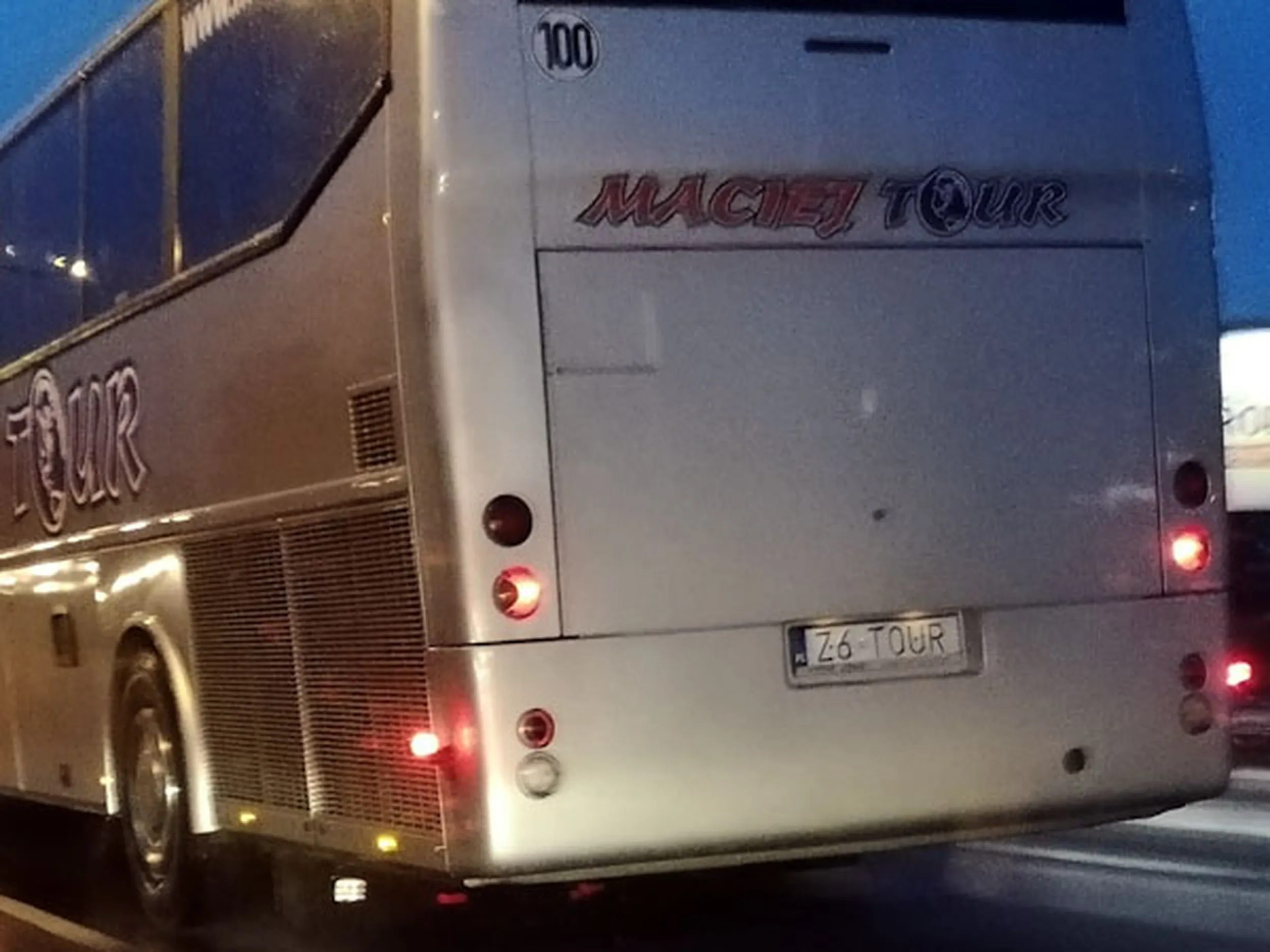 Fajny numer, blacha Z6 TOUR