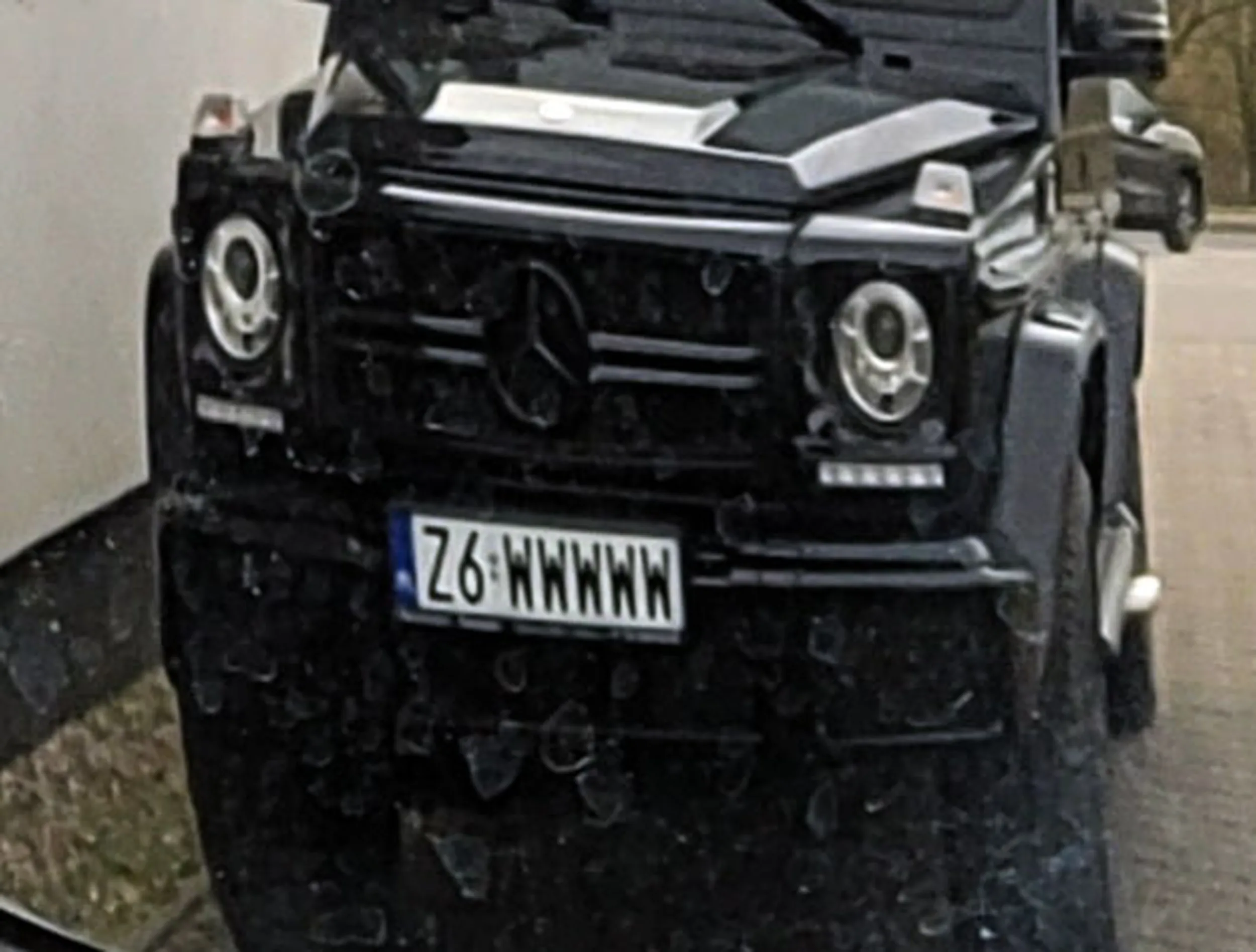 Fajny numer, blacha Z6 WWWWW