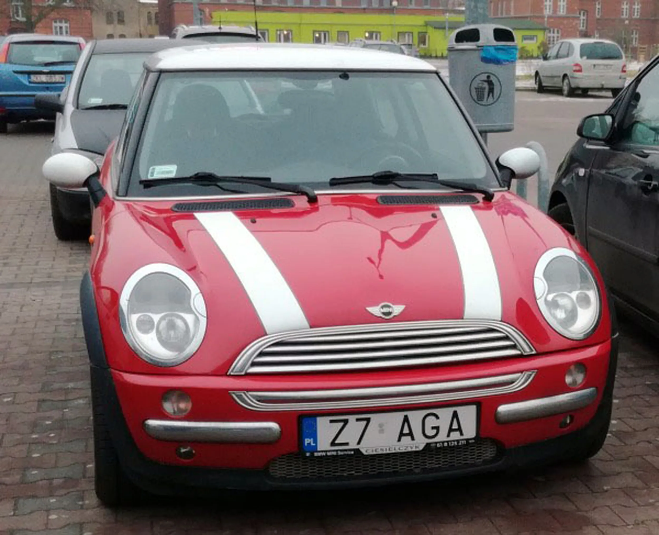 Fajny numer, blacha Z7 AGA