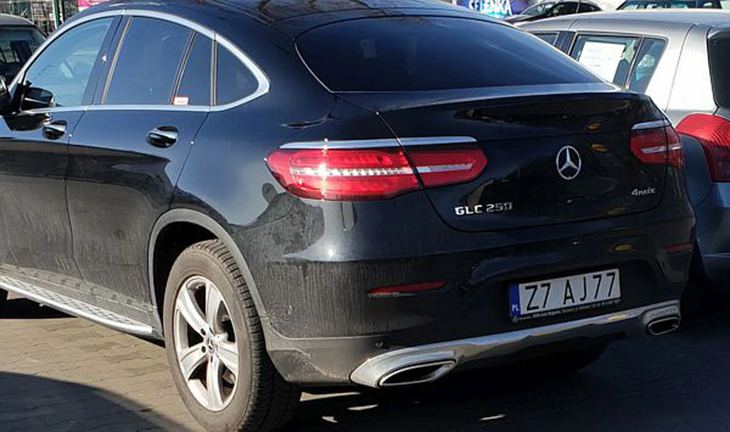 Fajny numer, blacha Z7 AJ77