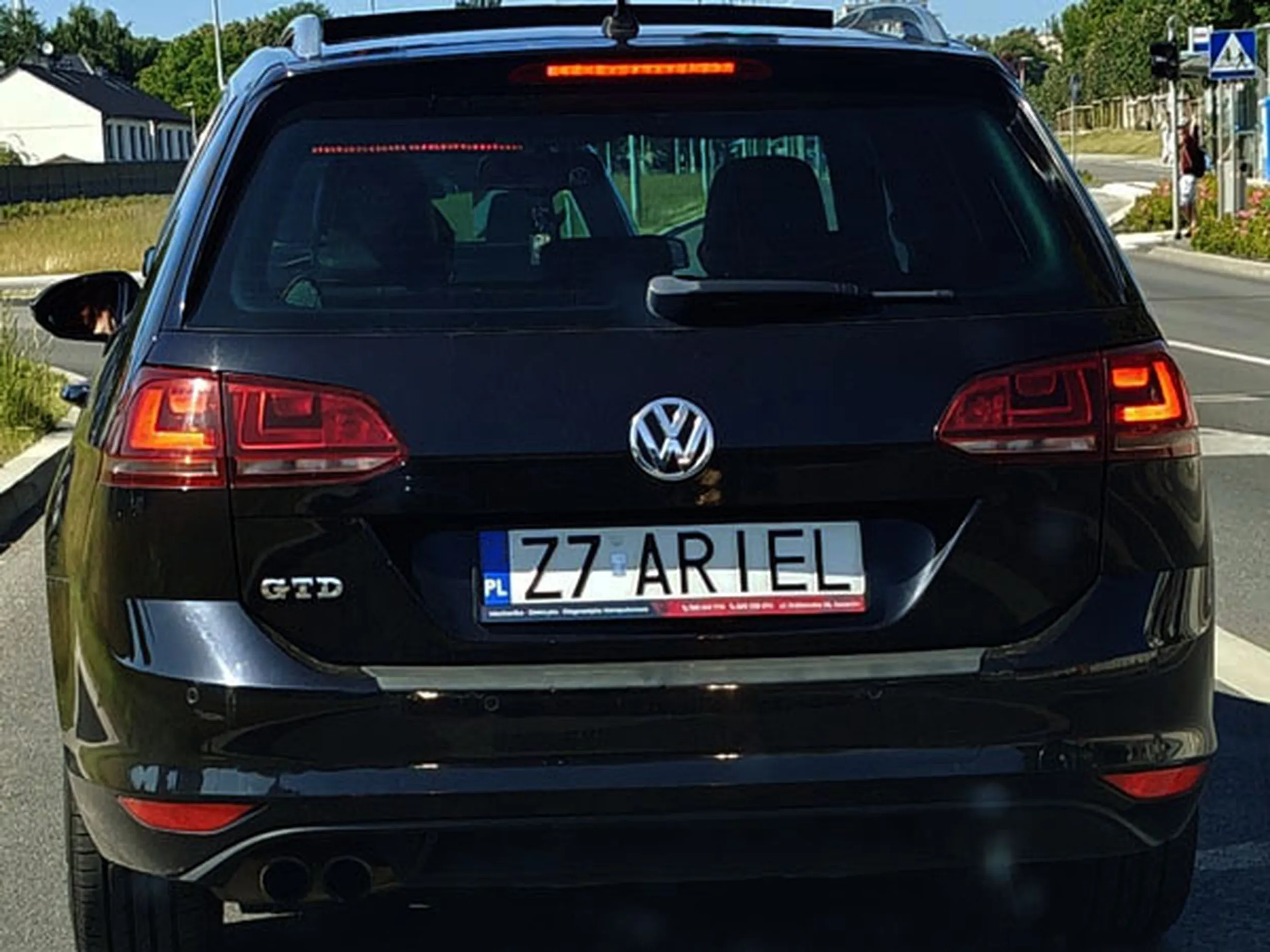 Fajny numer, blacha Z7 ARIEL