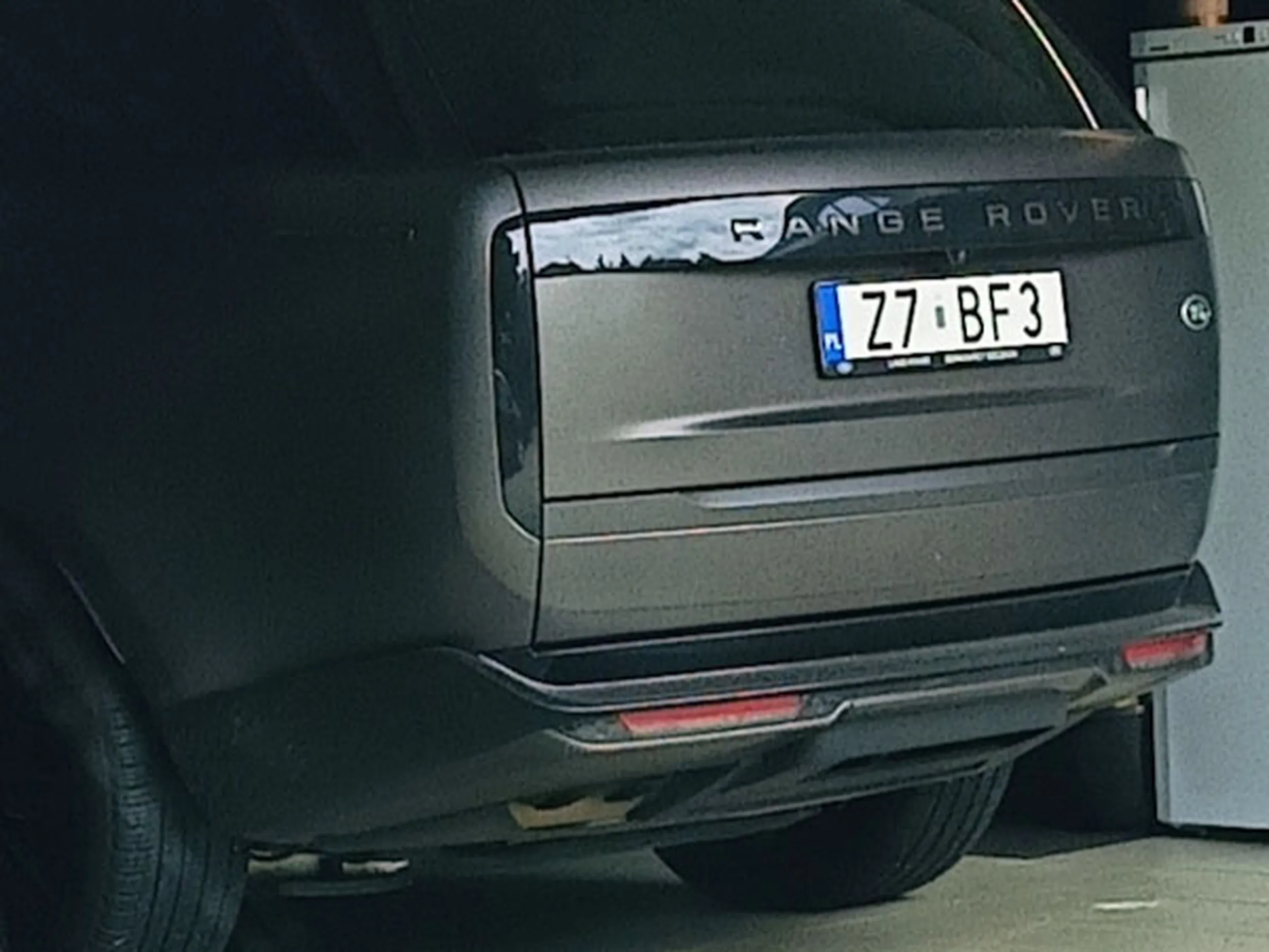 Fajny numer, blacha Z7 BF3