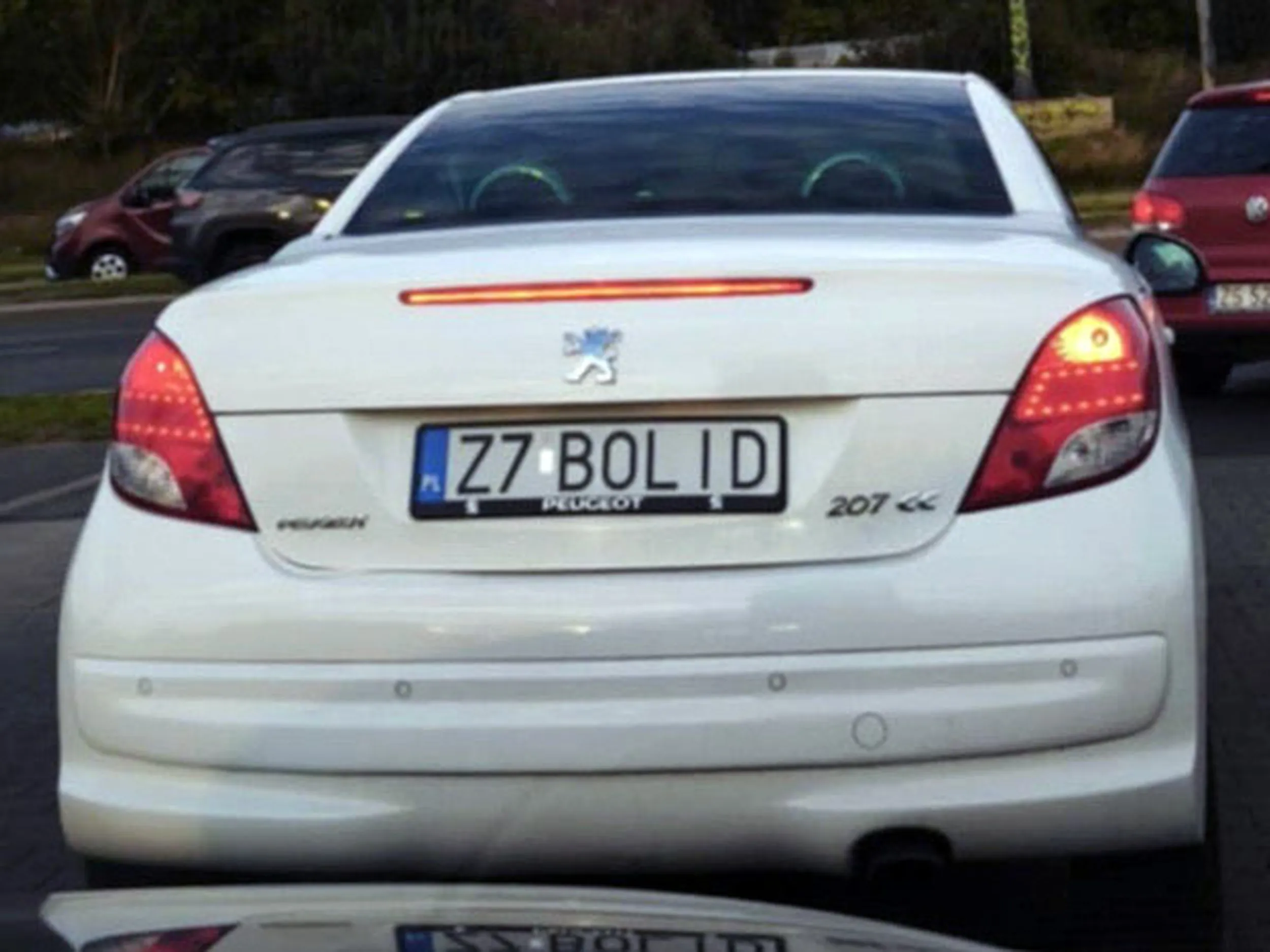 Fajny numer, blacha Z7 BOLID