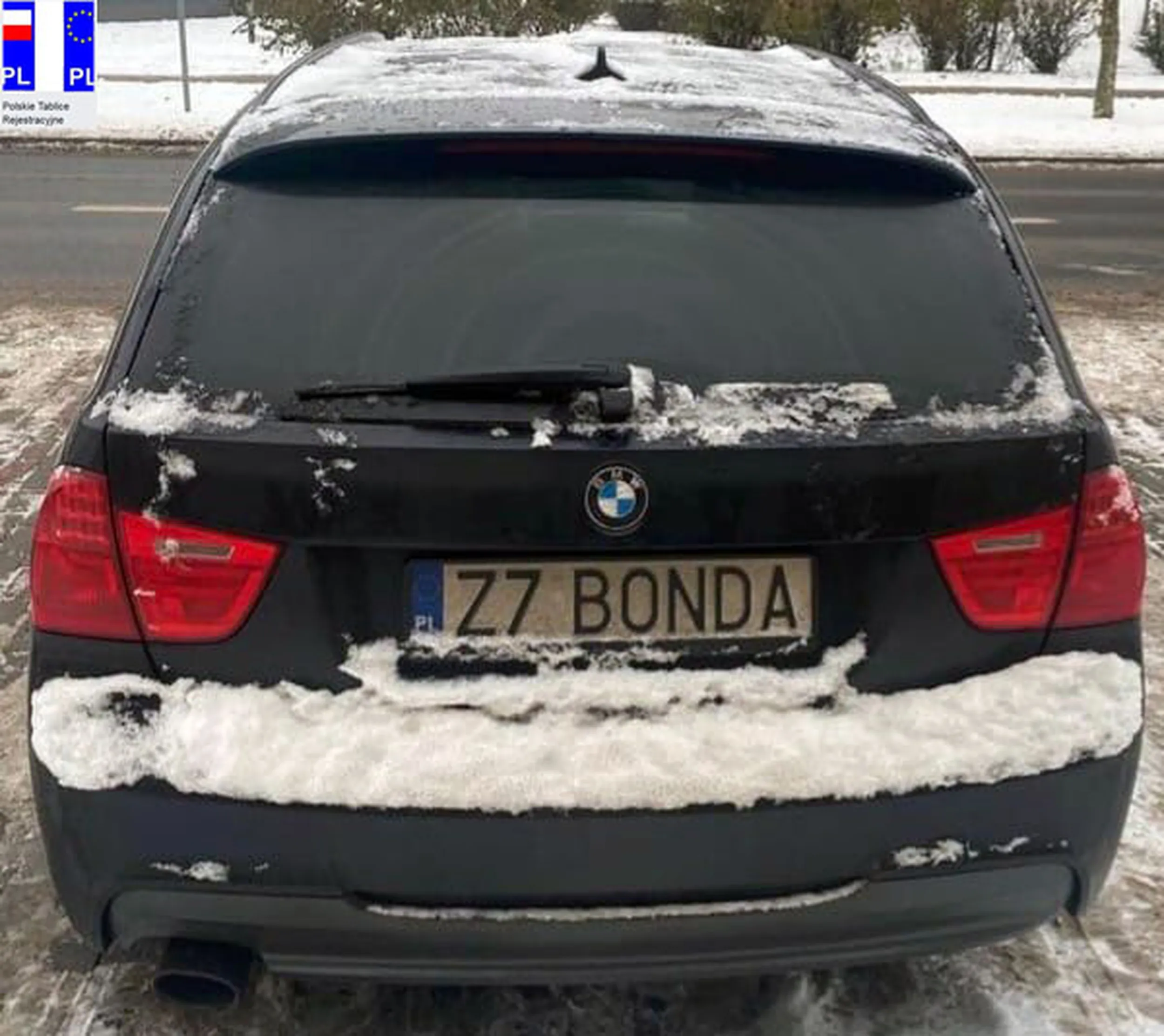 Fajny numer, blacha Z7 BONDA