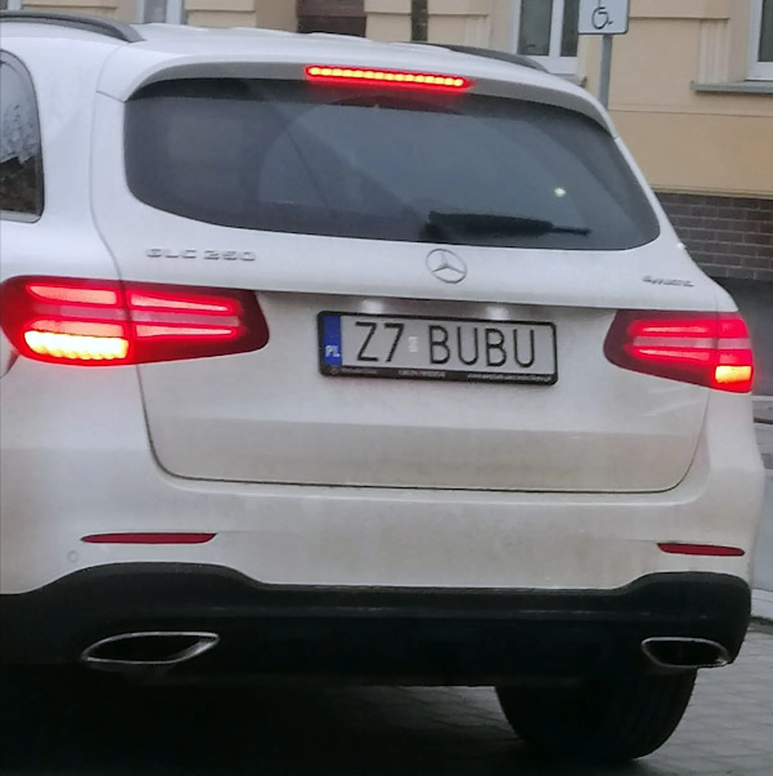 Fajny numer, blacha Z7 BUBU