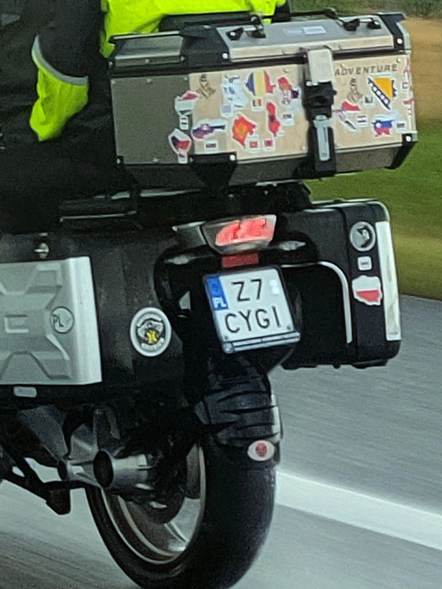 Fajny numer, blacha Z7 CYGI