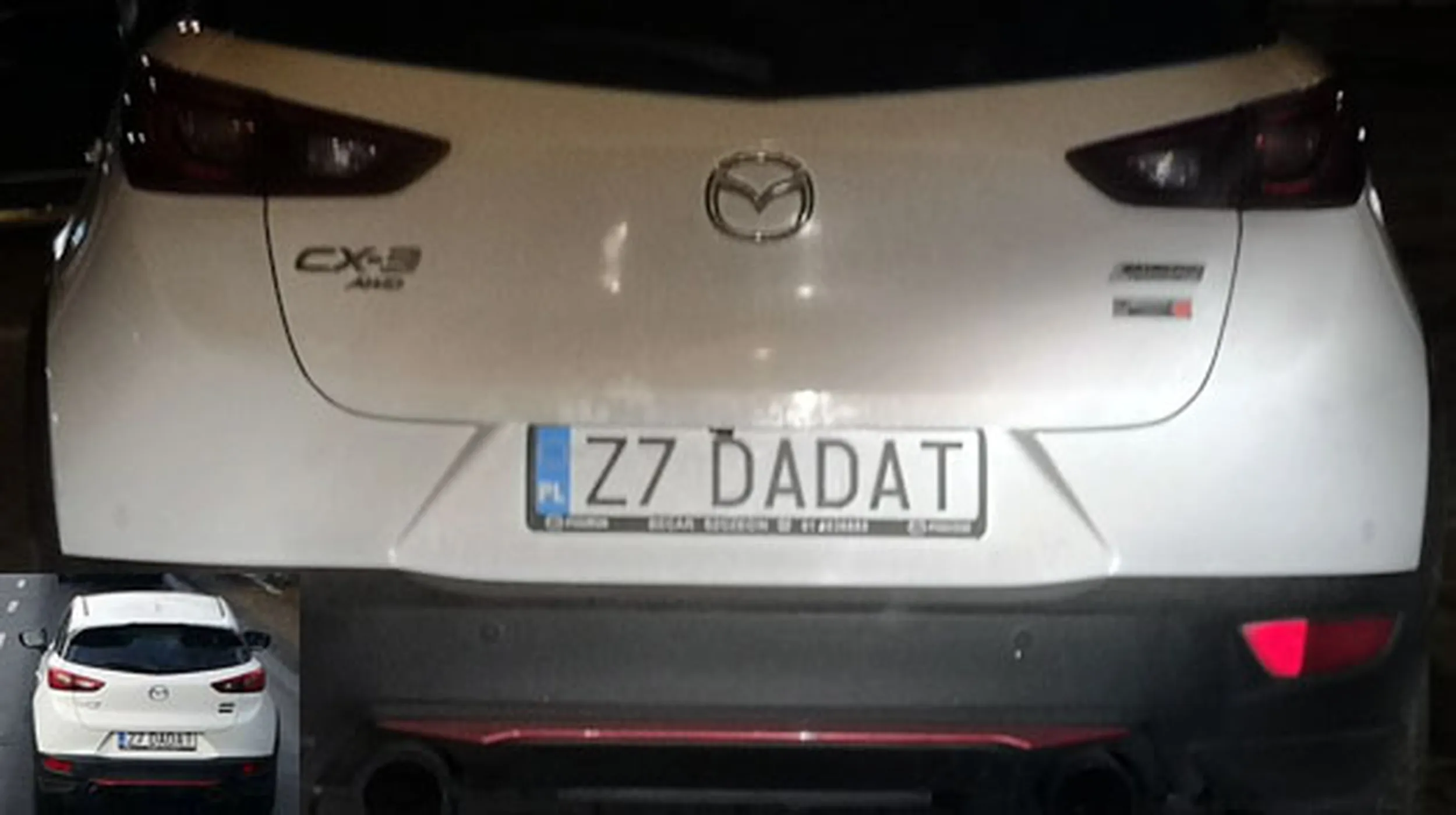 Fajny numer, blacha Z7 DADAT