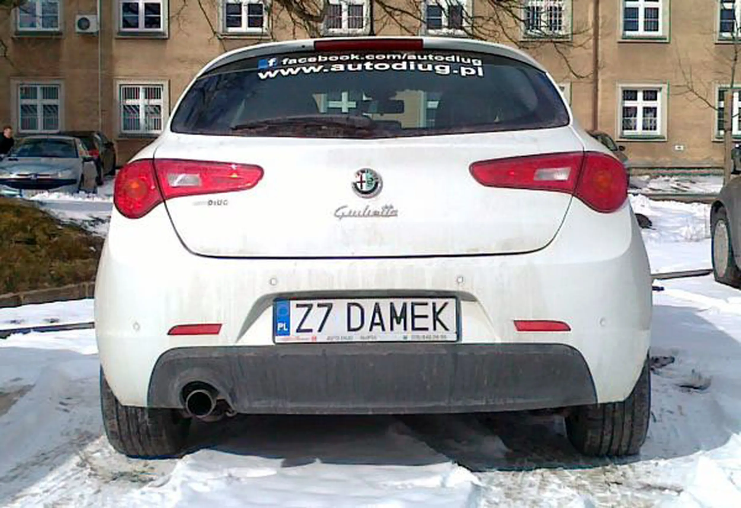 Fajny numer, blacha Z7 DAMEK