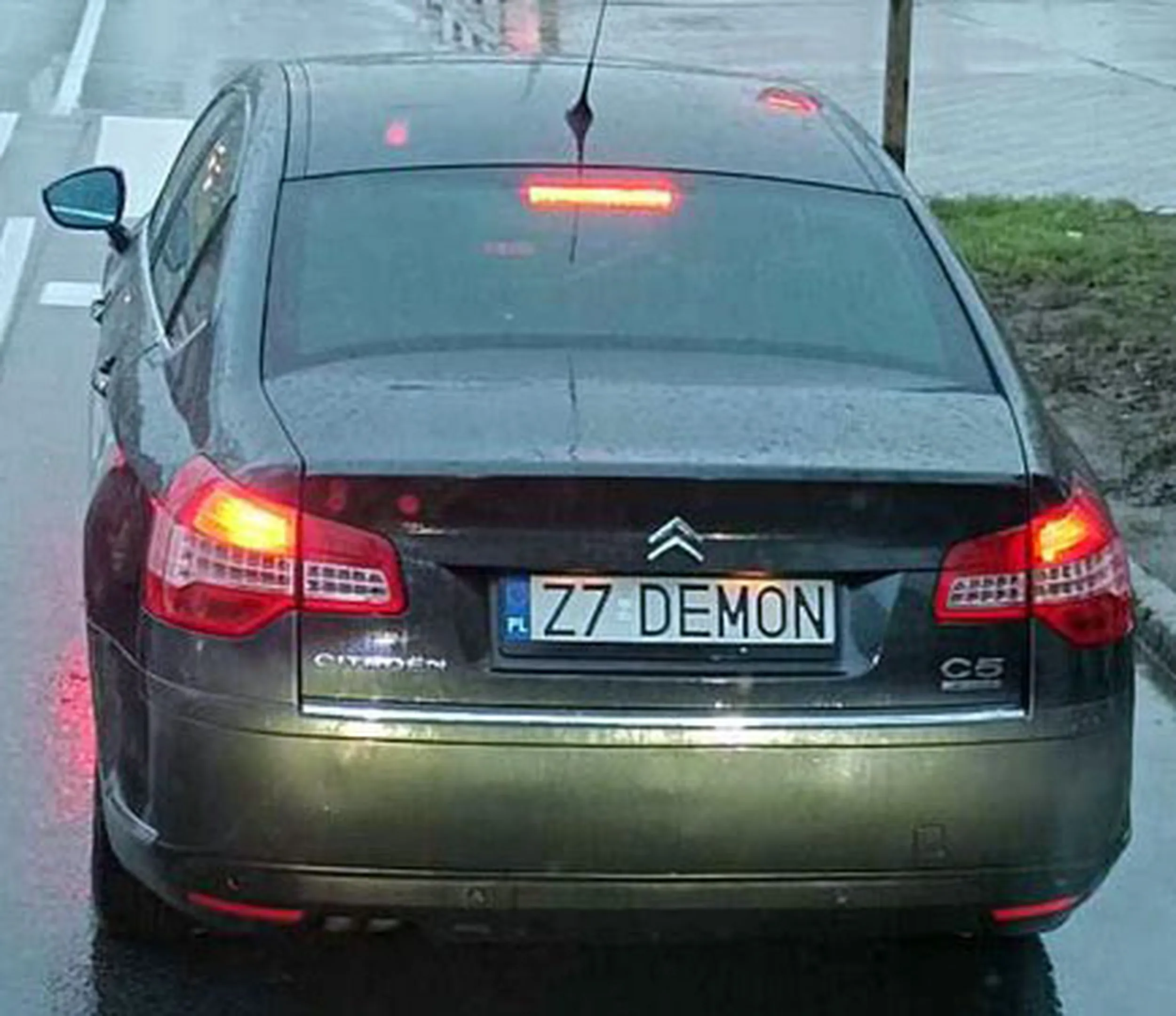 Fajny numer, blacha Z7 DEMON