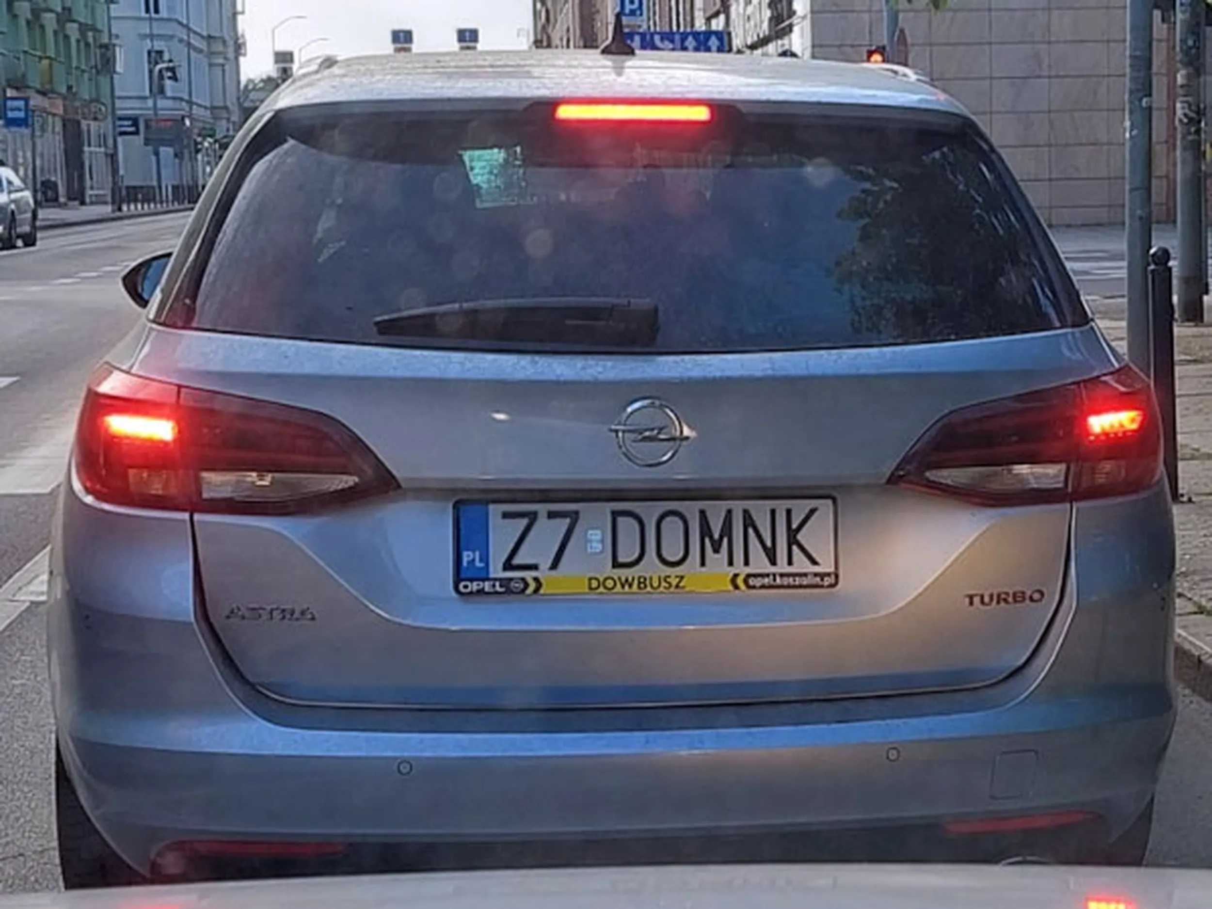 Fajny numer, blacha Z7 DOMNK