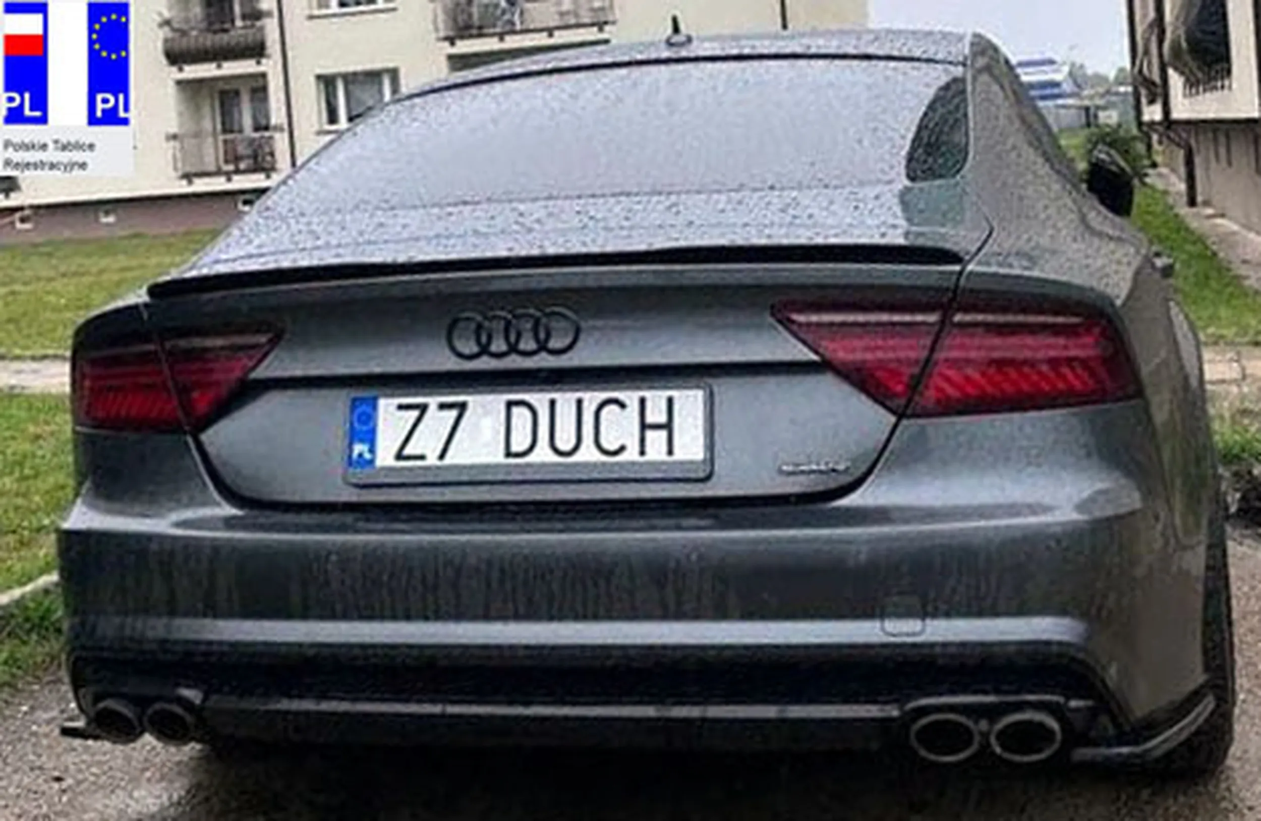 Fajny numer, blacha Z7 DUCH