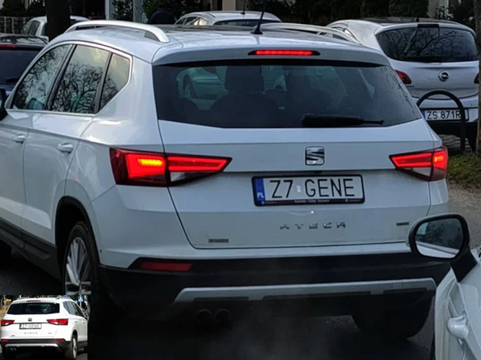 Fajny numer, blacha Z7 GENE