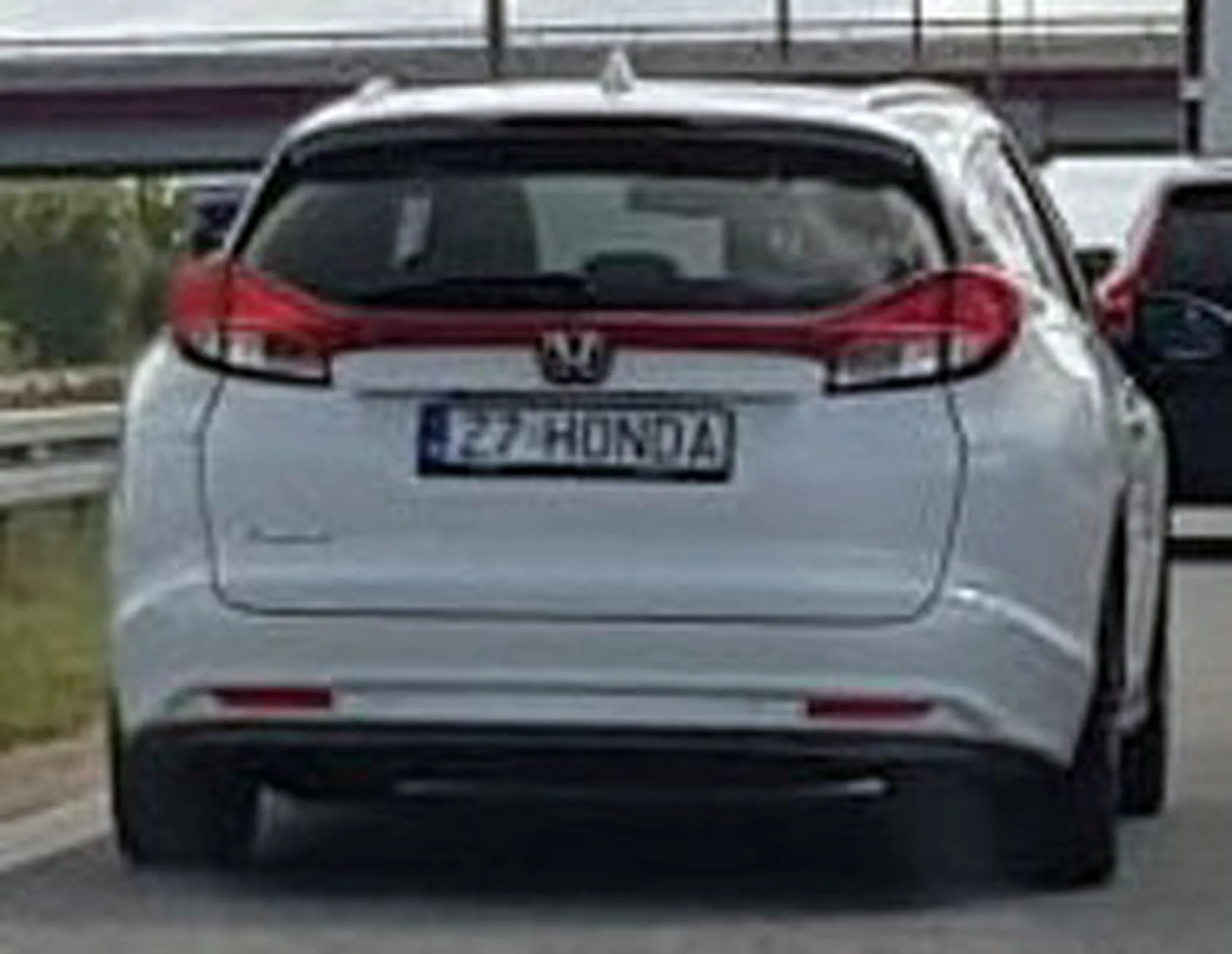 Fajny numer, blacha Z7 HONDA