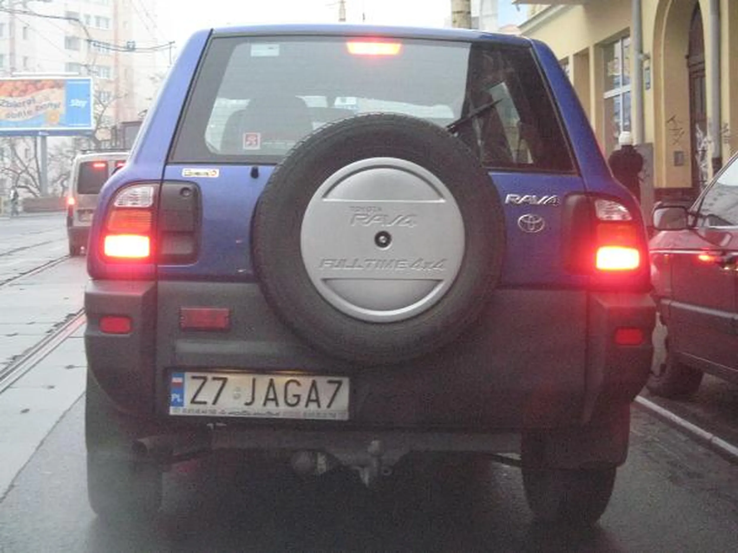 Fajny numer, blacha Z7 JAGA7