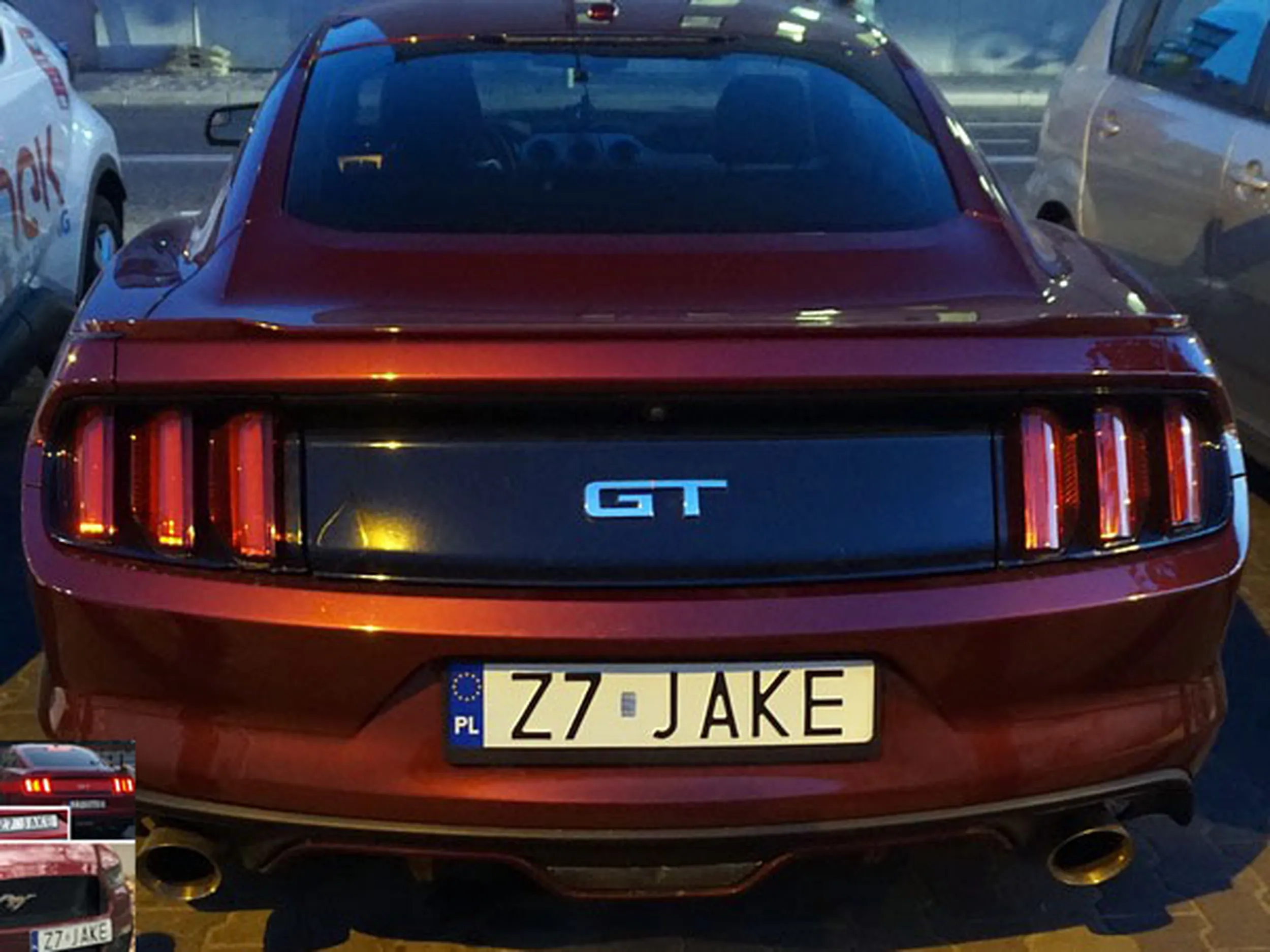 Fajny numer, blacha Z7 JAKE