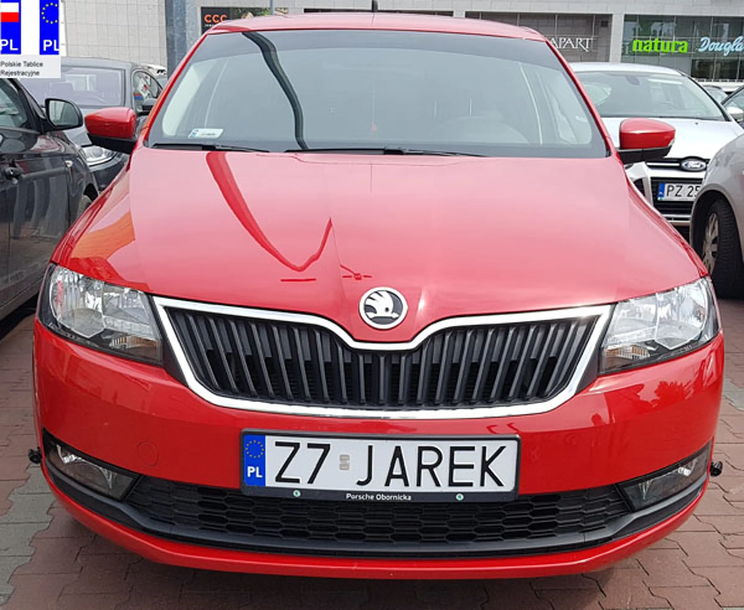 Fajny numer, blacha Z7 JAREK