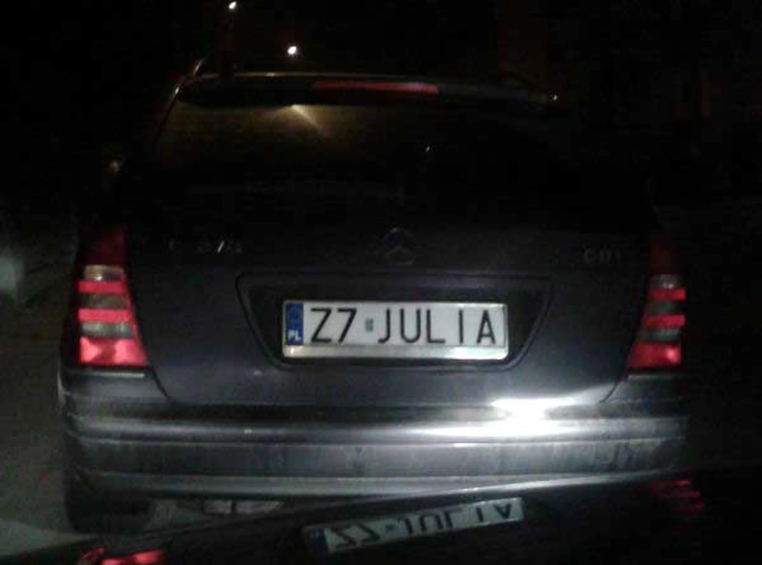 Fajny numer, blacha Z7 JULIA