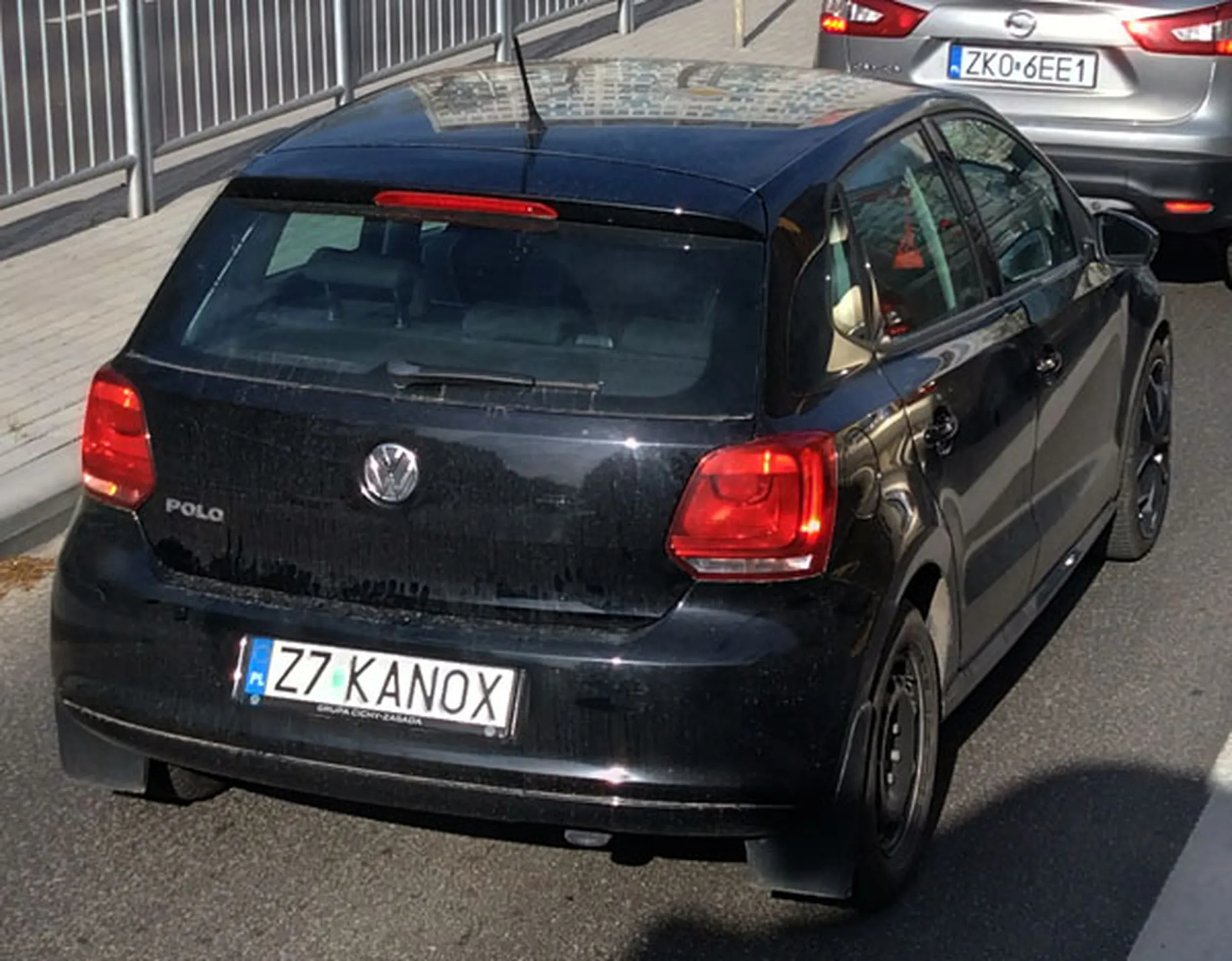 Fajny numer, blacha Z7 KANOX