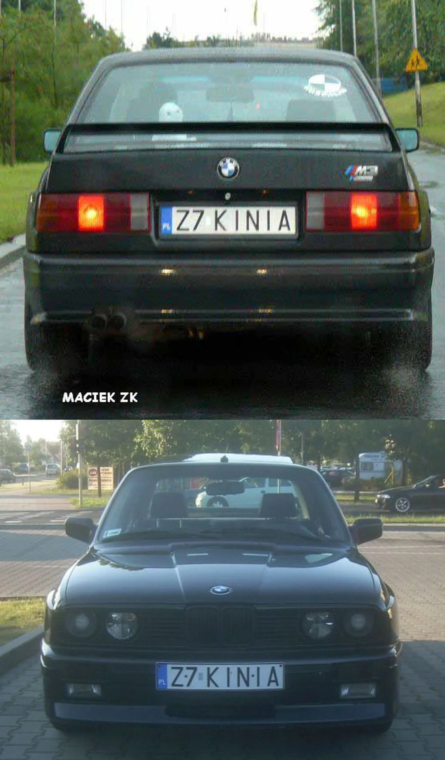 Fajny numer, blacha Z7 KINIA