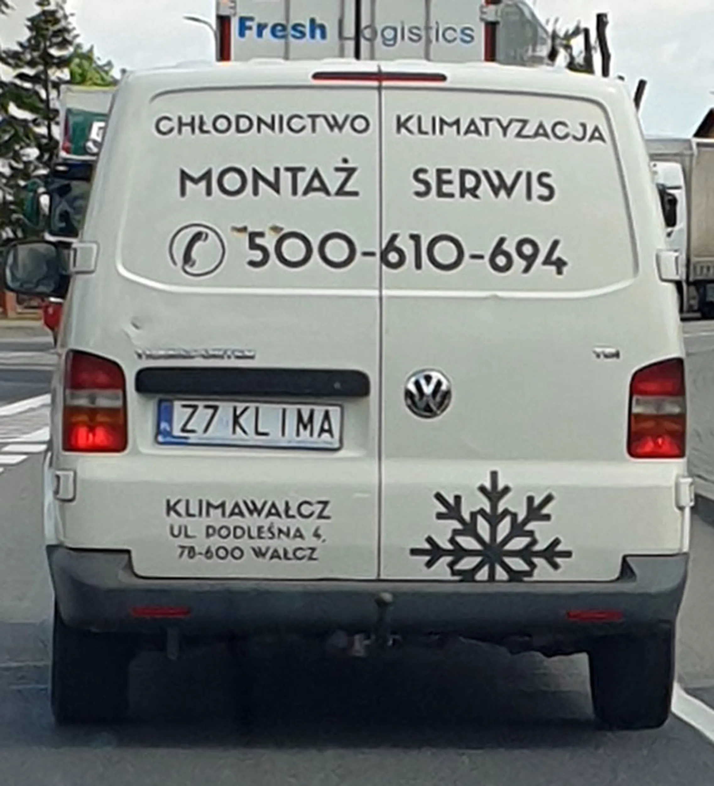 Fajny numer, blacha Z7 KLIMA