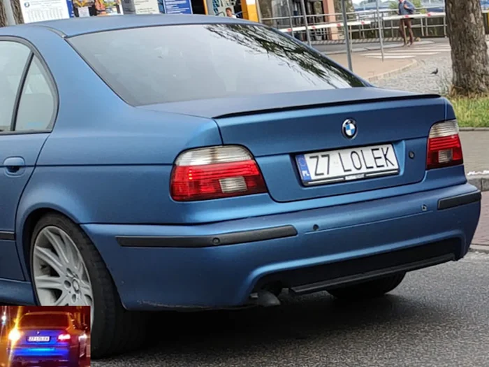 Fajny numer, blacha Z7 LOLEK