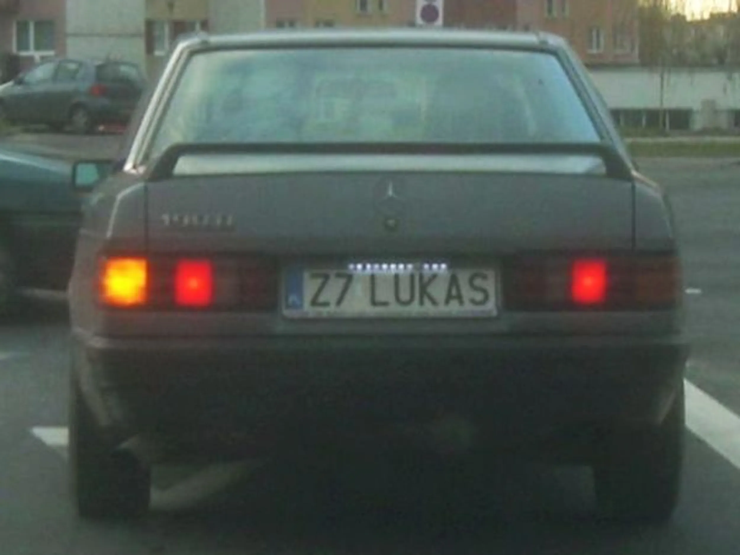 Fajny numer, blacha Z7 LUKAS