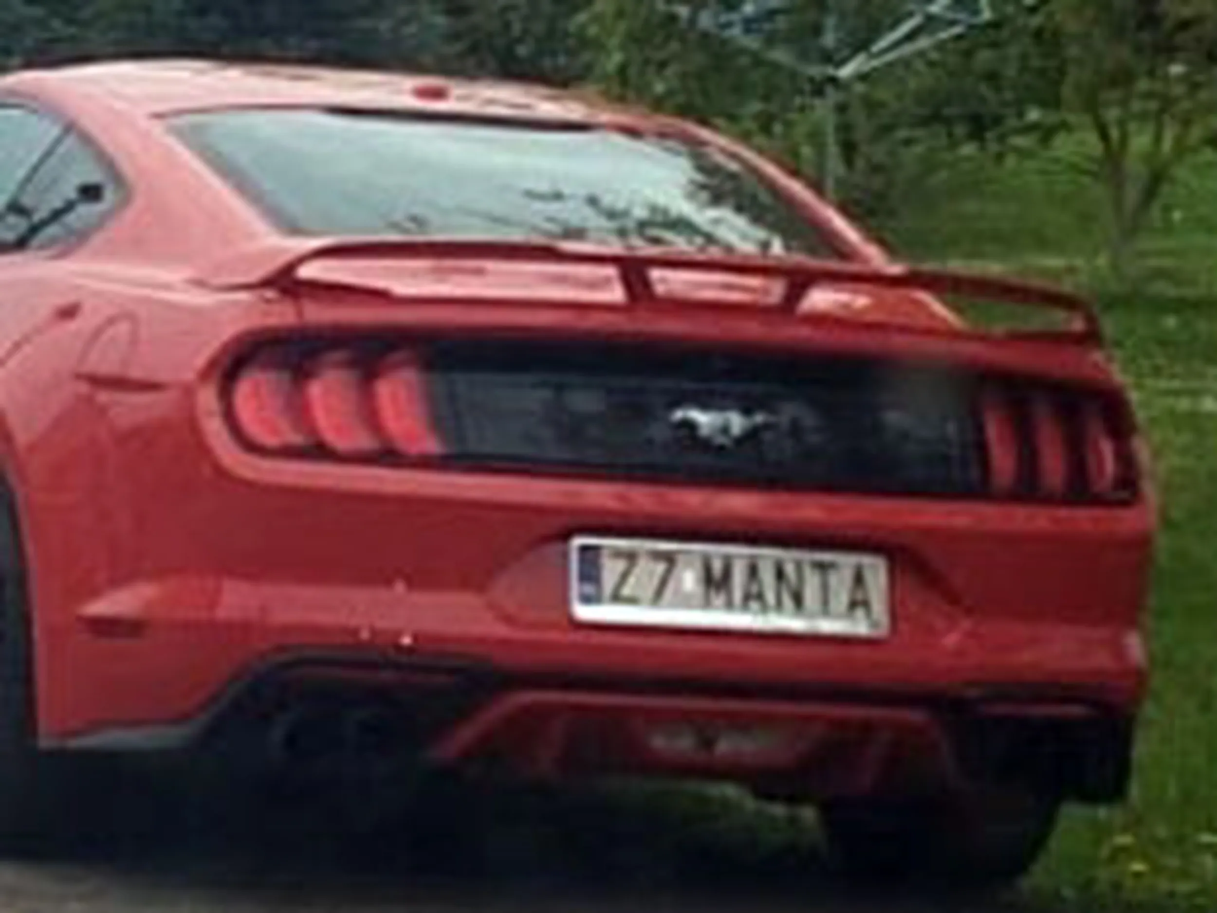 Fajny numer, blacha Z7 MANTA