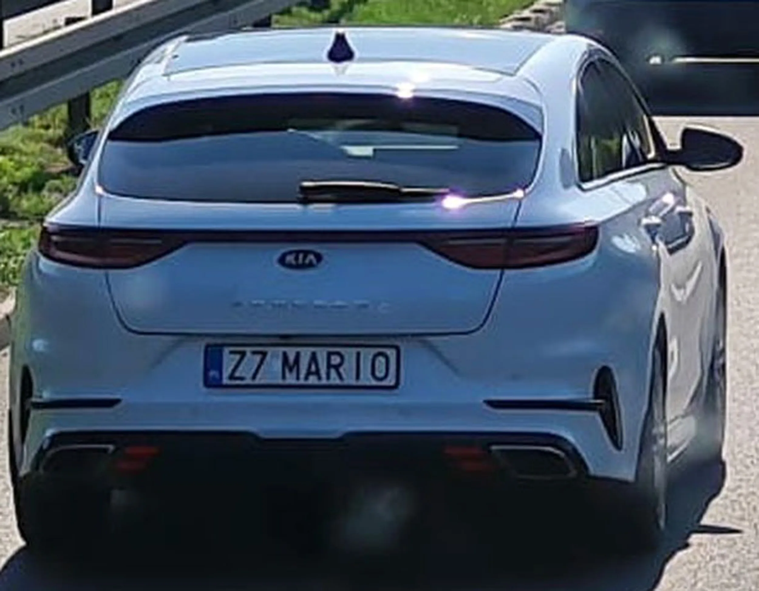 Fajny numer, blacha Z7 MARIO