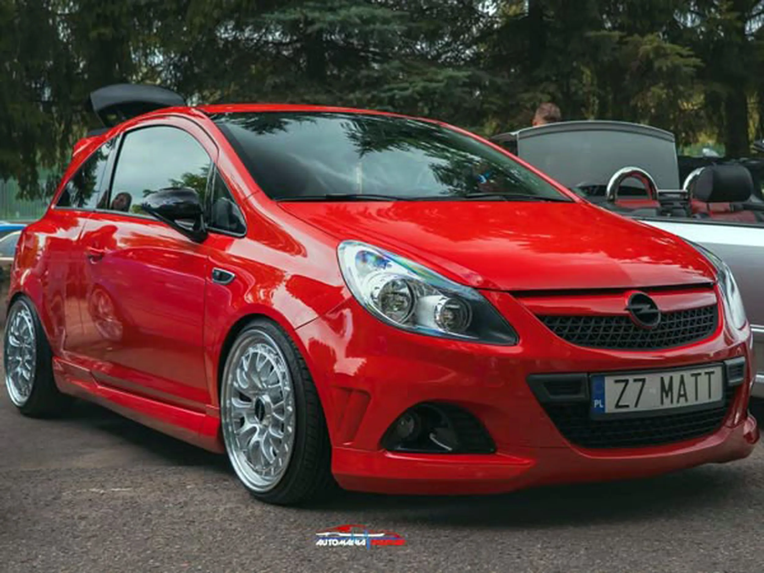 Fajny numer, blacha Z7 MATT