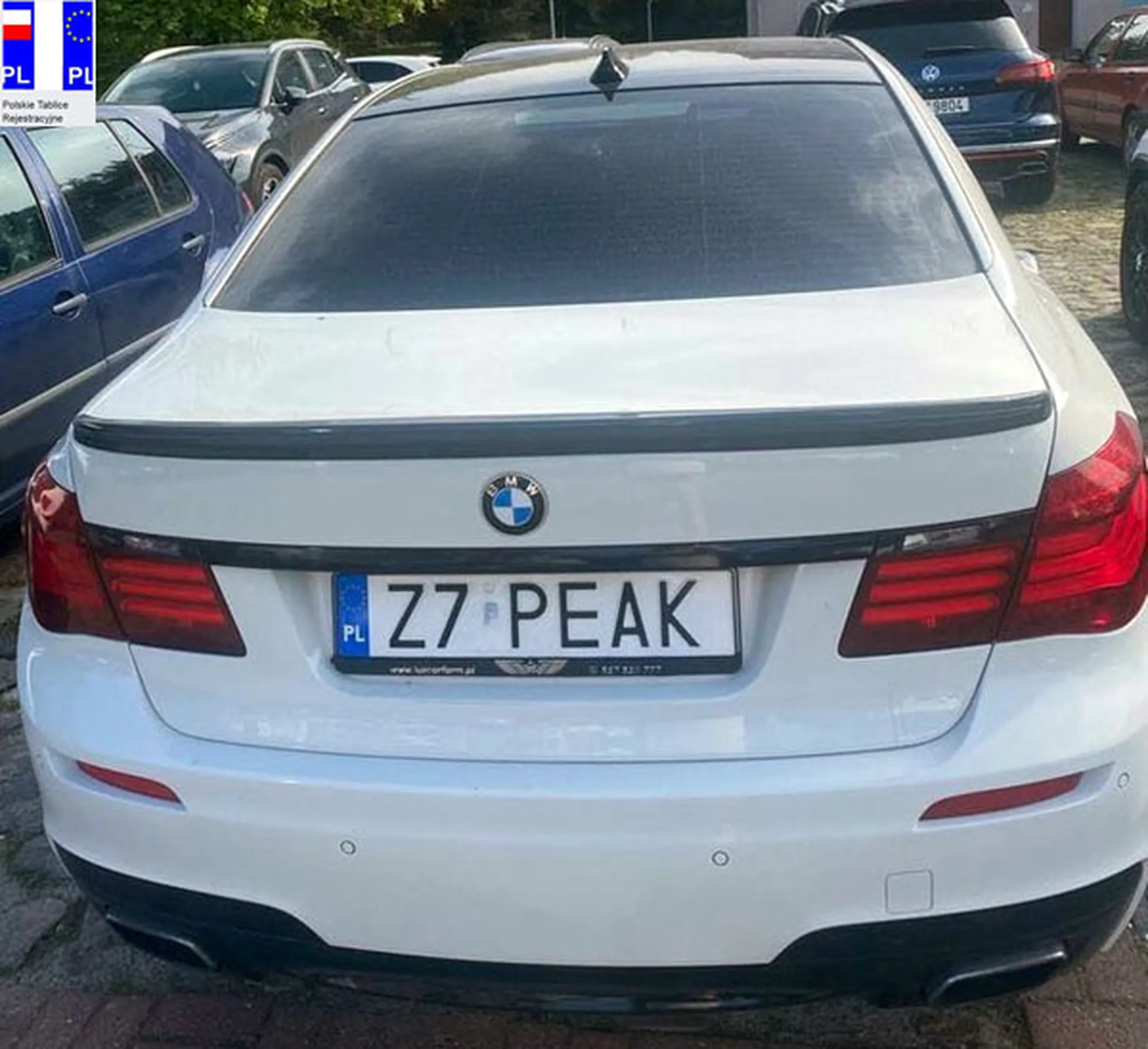 Fajny numer, blacha Z7 PEAK