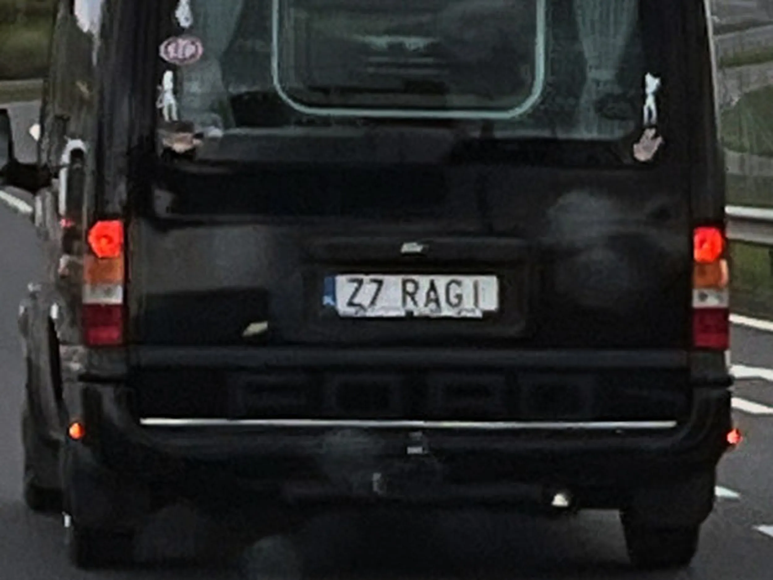 Fajny numer, blacha Z7 RAGI