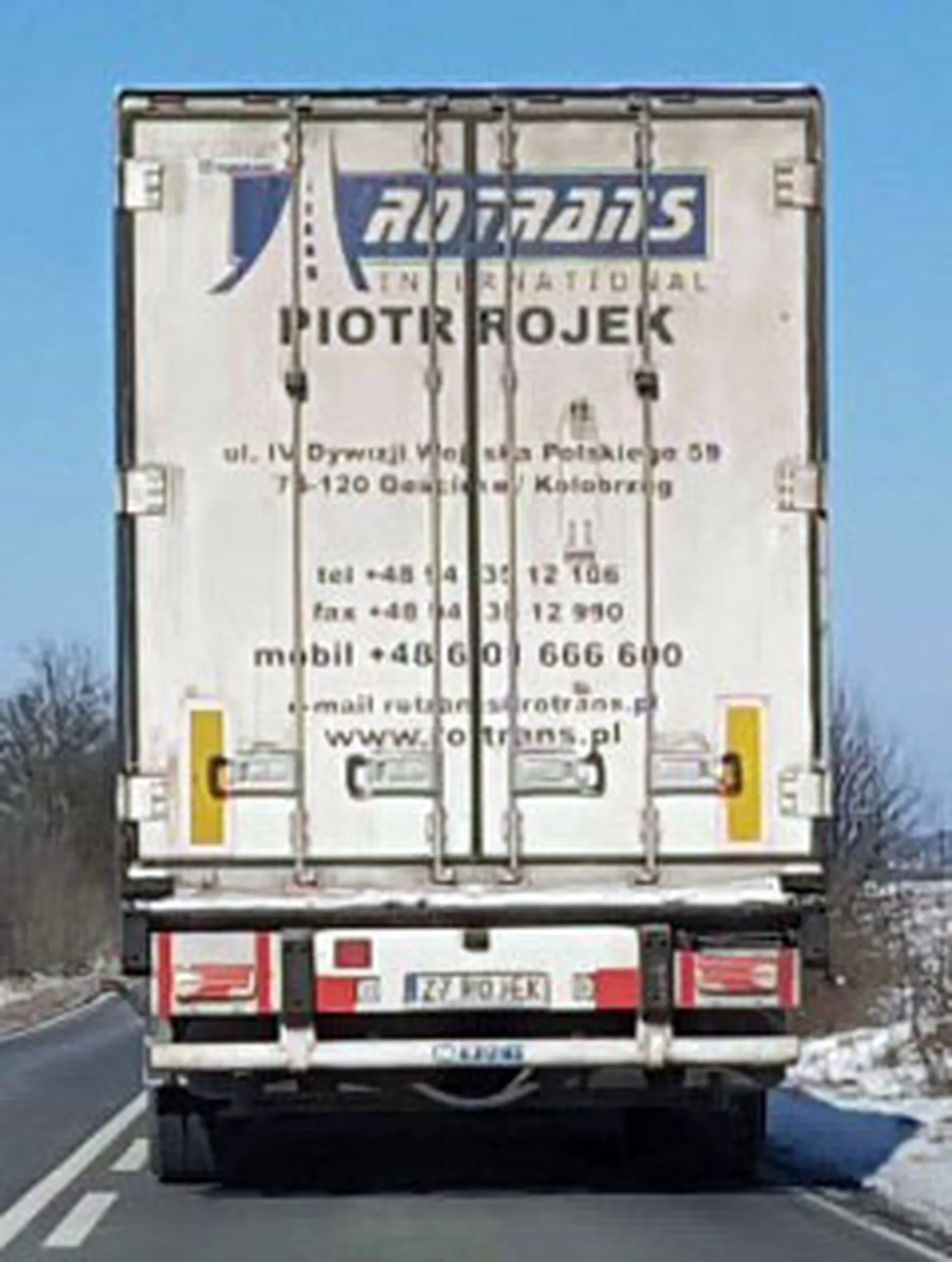 Fajny numer, blacha Z7 ROJEK