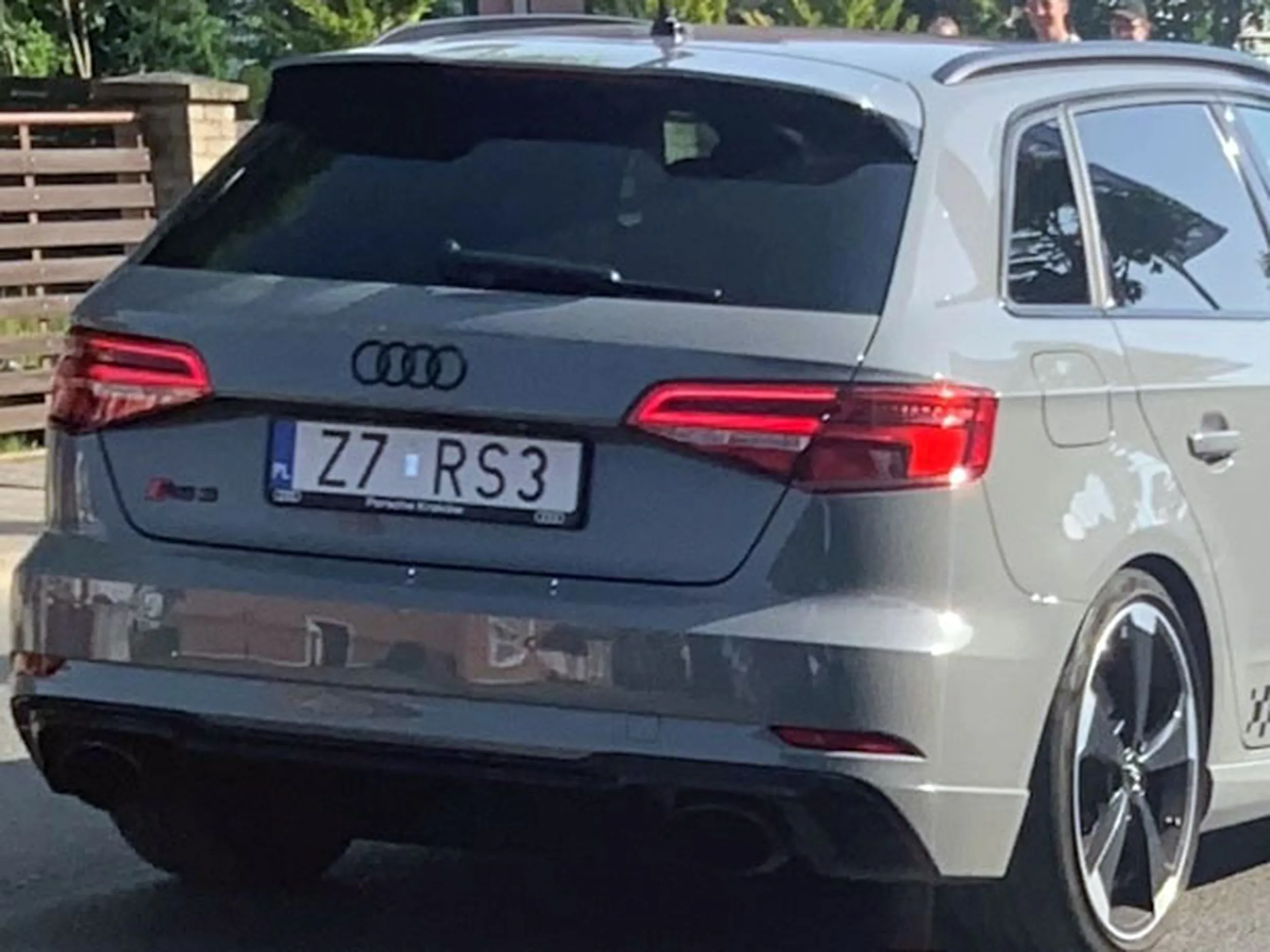 Fajny numer, blacha Z7 RS3