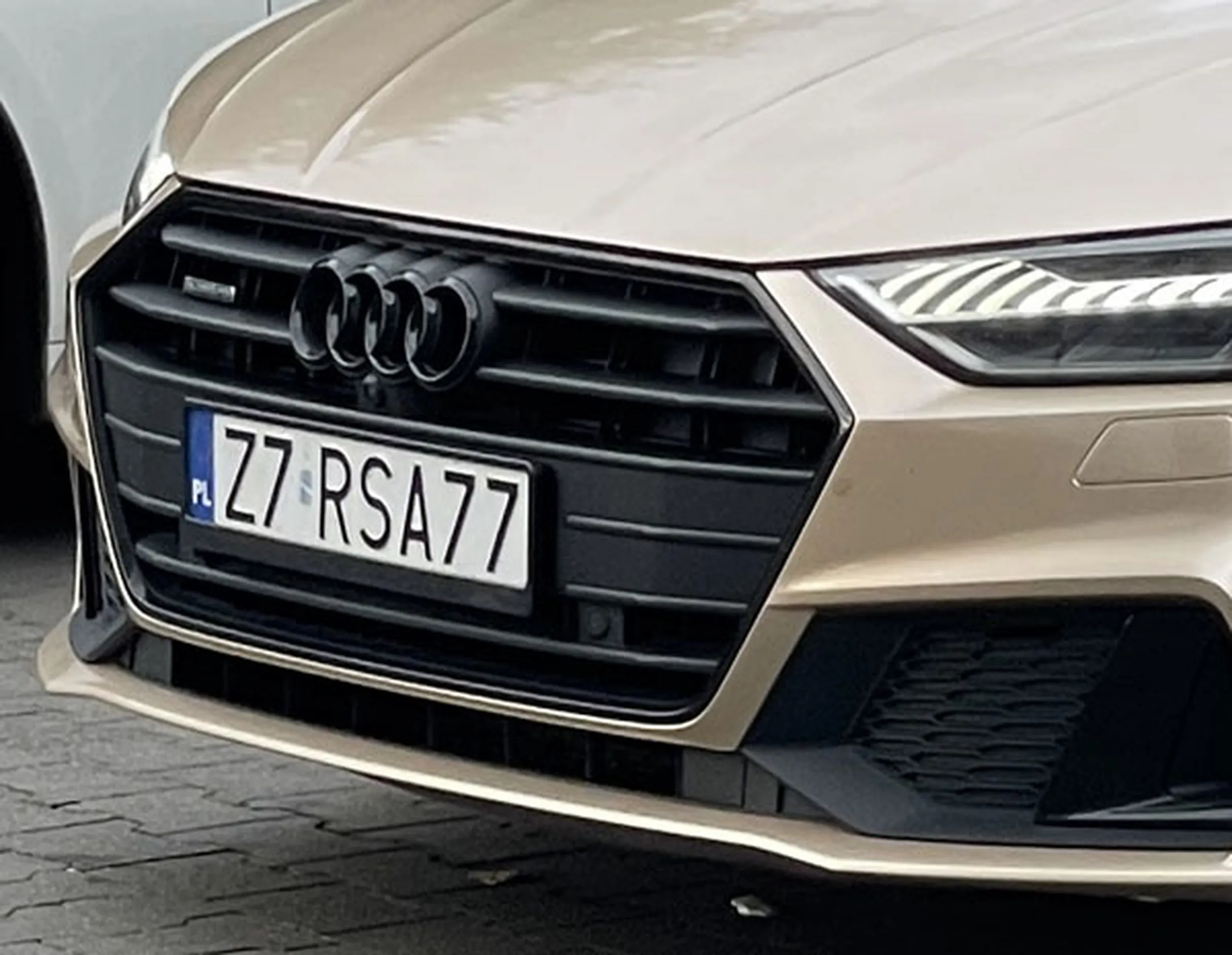 Fajny numer, blacha Z7 RSA77