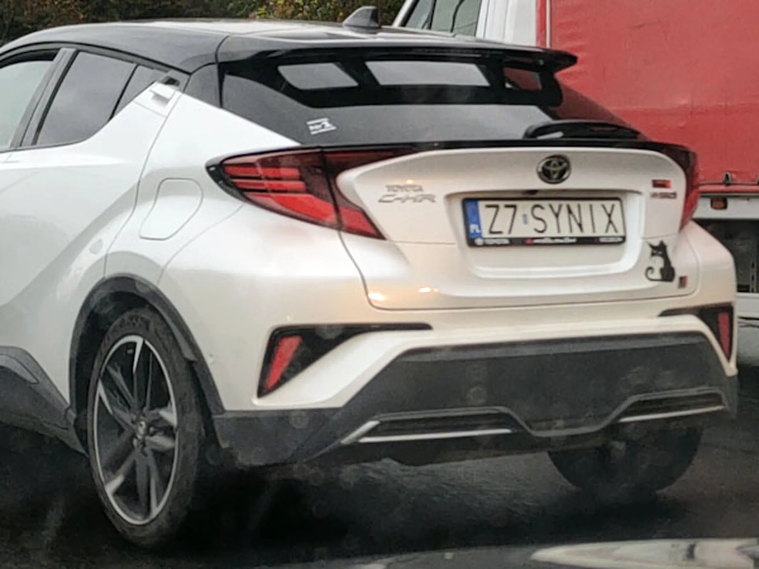 Fajny numer, blacha Z7 SYNIX